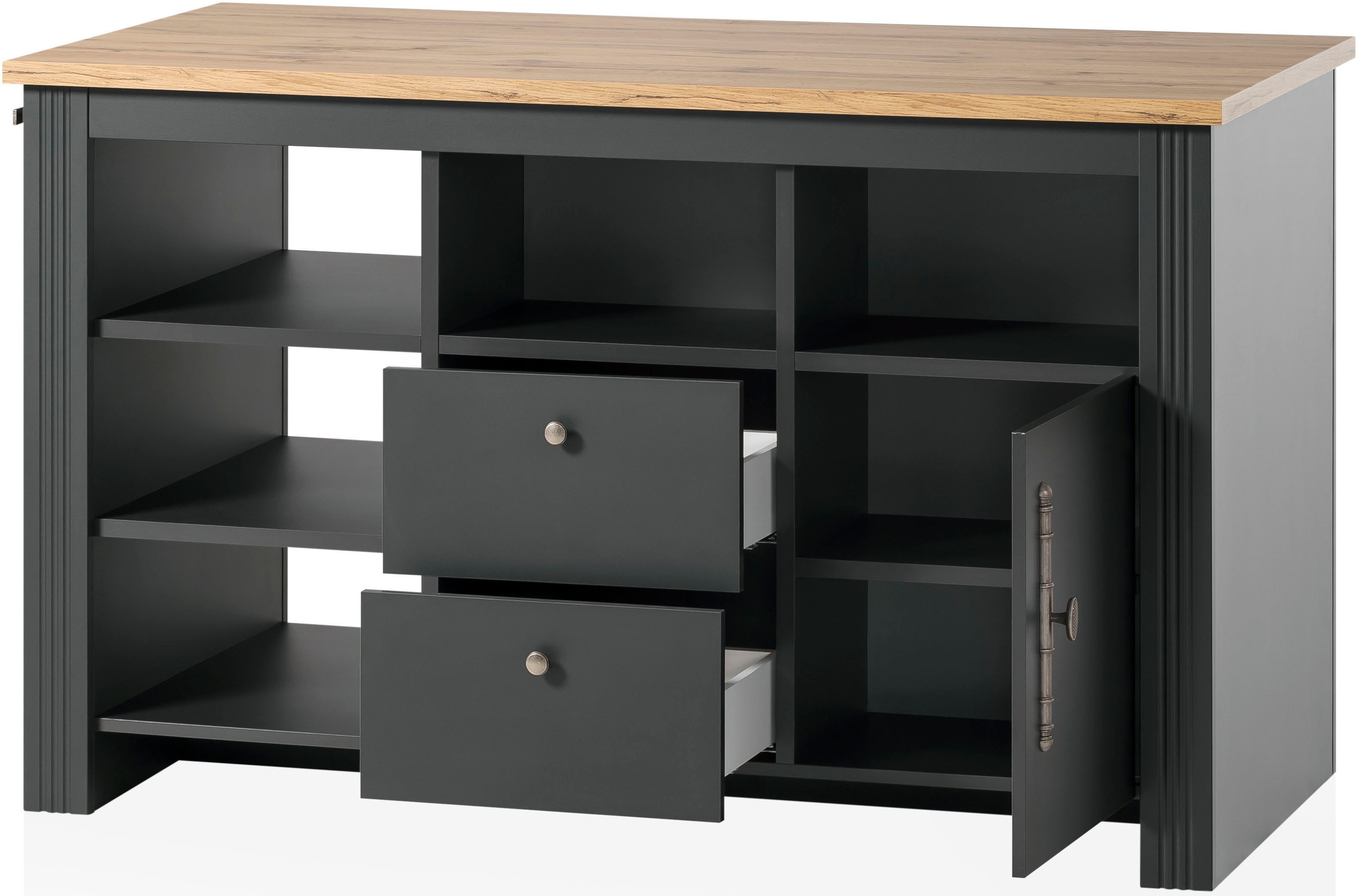 KOCHSTATION Küche »KS-Westminster«, Breite 226 cm, ohne E-Geräte