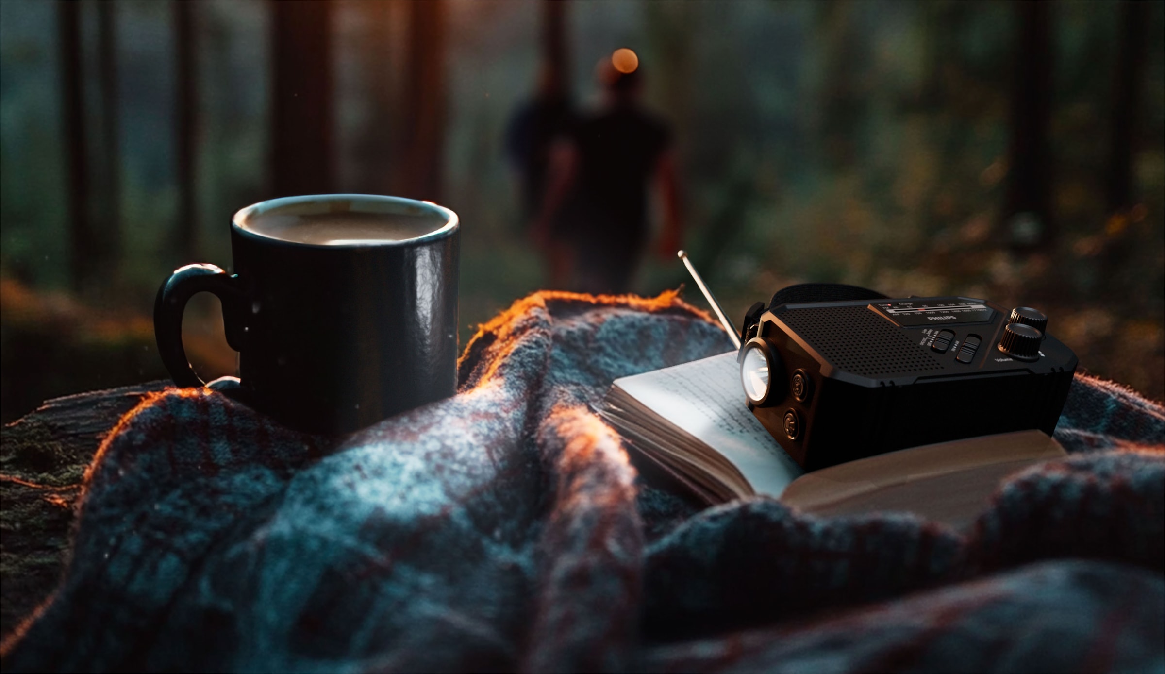 Philips Notfallradio »TAR1609/00« ( AM-Tuner | FM-Tuner 1 W) Kurbelradio, LED-Leuchte, lauter SOS-Alarm mit Blinkleuchte, USB-A