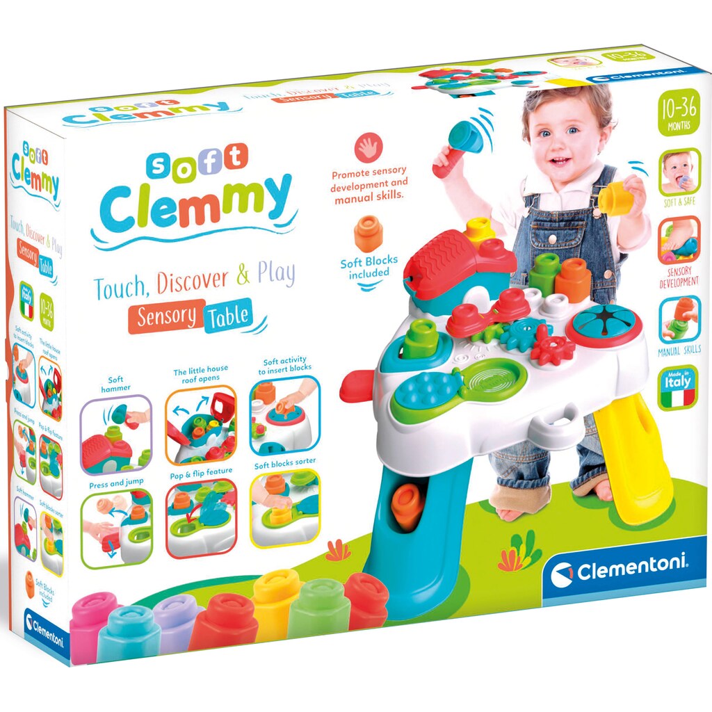 Clementoni® Spieltisch »Baby Clementoni, Sensorischer Tisch«, Made in Europe