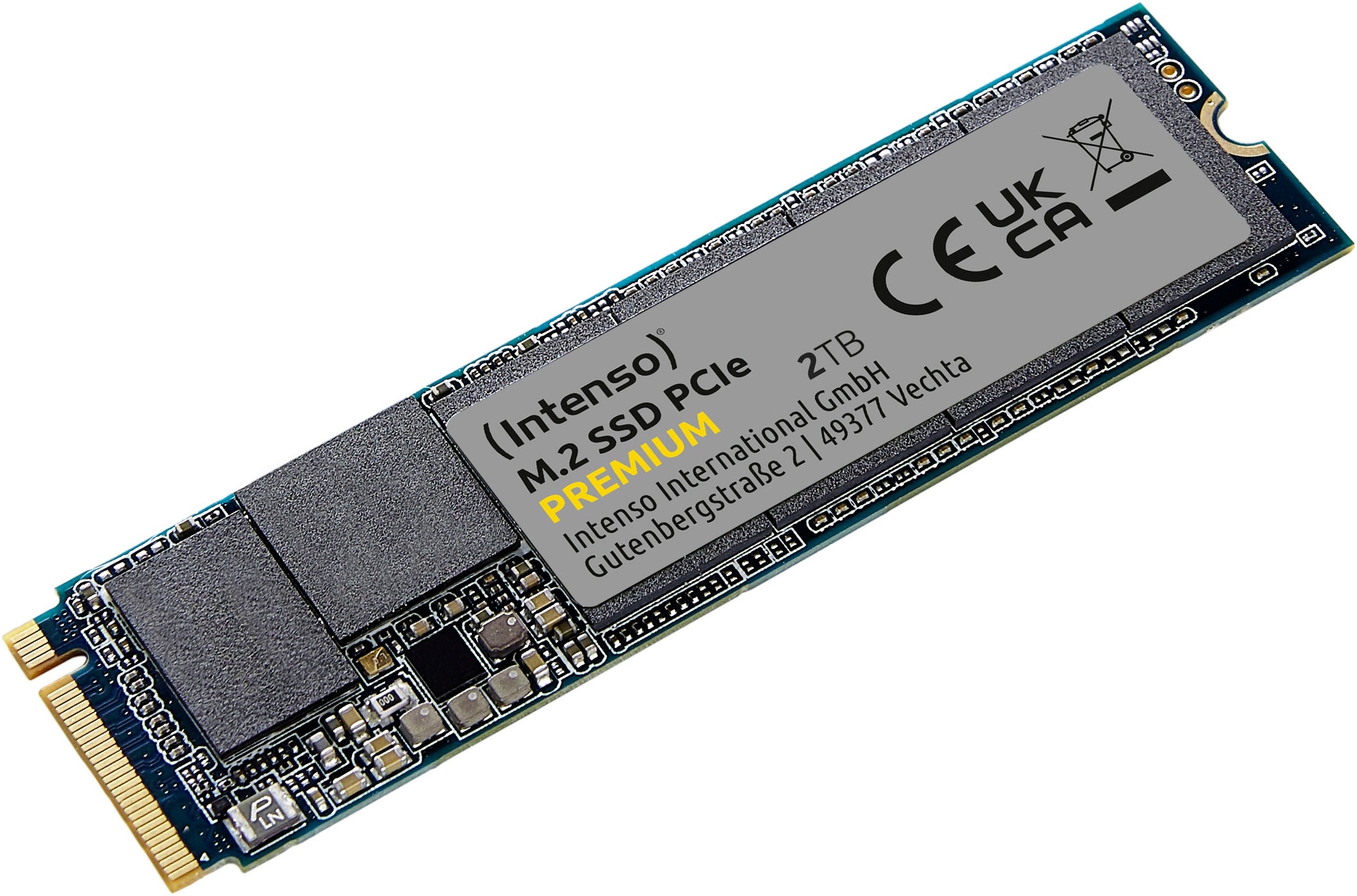 Intenso interne SSD »Premium 2TB«, Anschluss M.2 PCIe 3.0