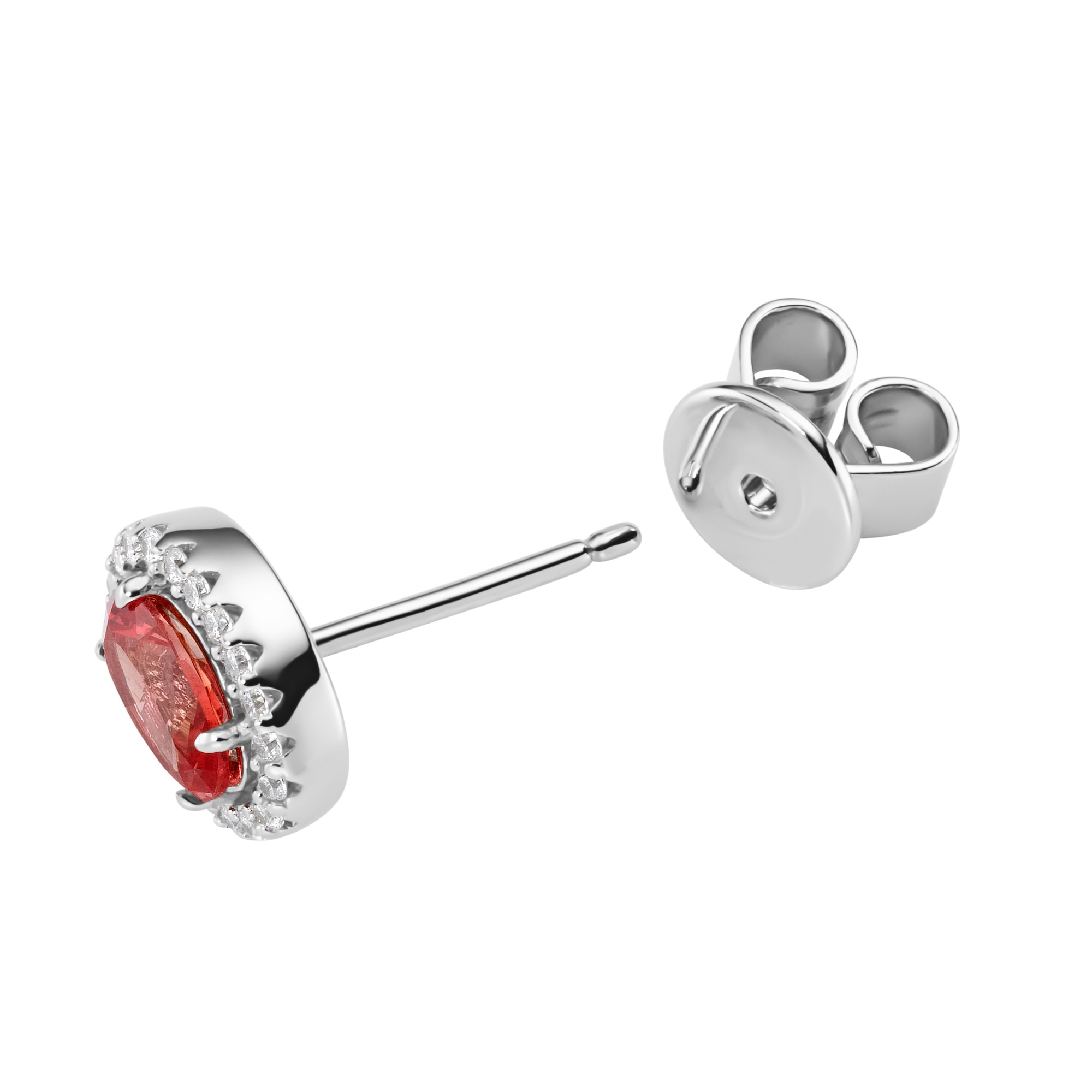 GIORGIO MARTELLO MILANO Paar Ohrstecker »Ohrstecker Ziersteine, Zirkonia weiß, Silber 925«