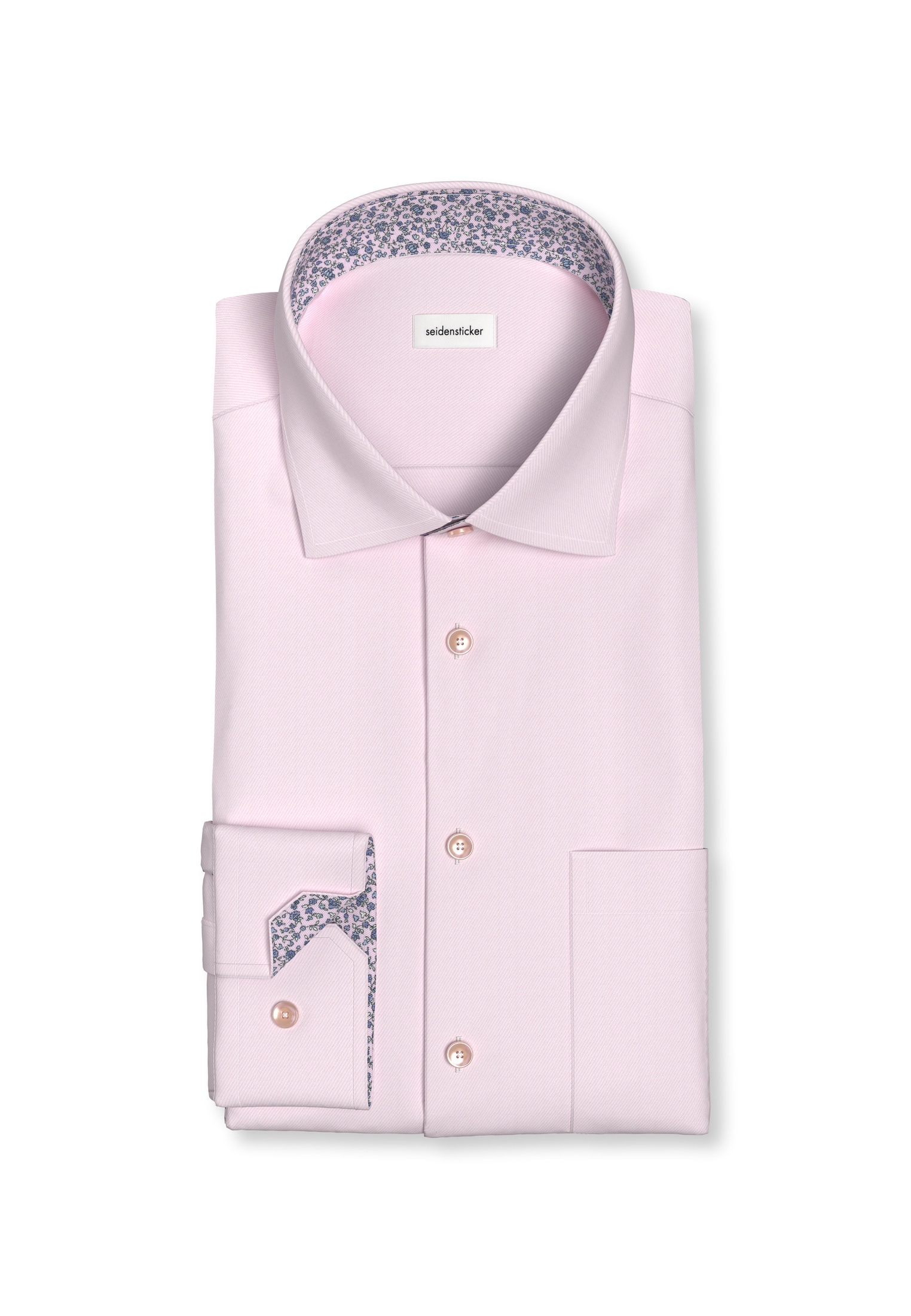 seidensticker Businesshemd »Regular« Regular 1/1 Kentkragen Uni