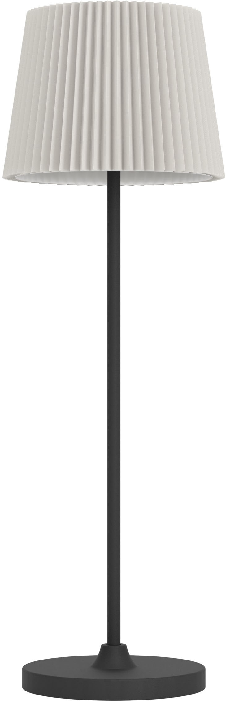 EGLO Tischleuchte »LEONERO Tischlampe - Stahl - LED - 3,8W - IP20« LED-Modul 1 Stk. Neutralweiß | Warmweiß Akku Tischleuchte, Nachttischlampe, kabellos, H37 x Ø11,5 cm