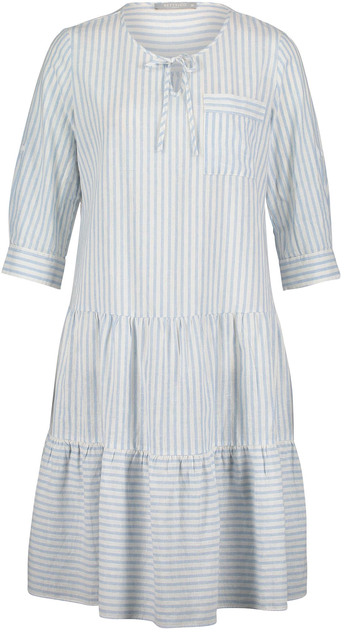 Betty&Co Blusenkleid, mit Streifen