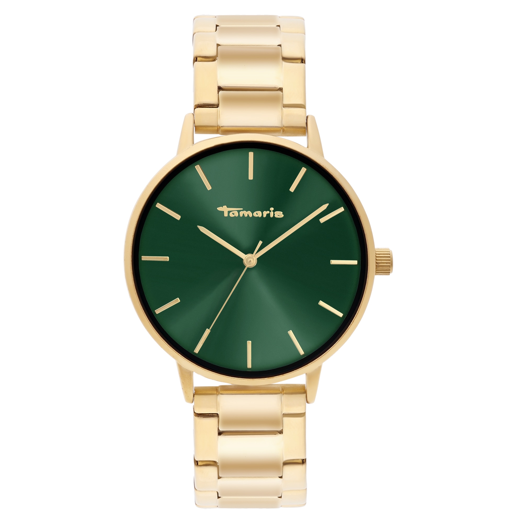 Tamaris Quarzuhr Armbanduhr, Damenuhr, Edelstahlarmband, analog