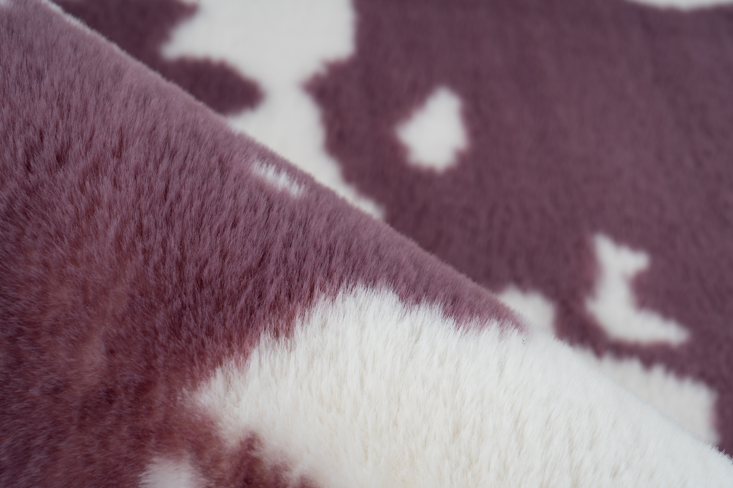 Arte Espina Teppich »Rabbit Animal 500« rechteckig 30 mm Höhe Kuscheliger Hochflorteppich, per Hand getuftet, mit Baumwollrücken
