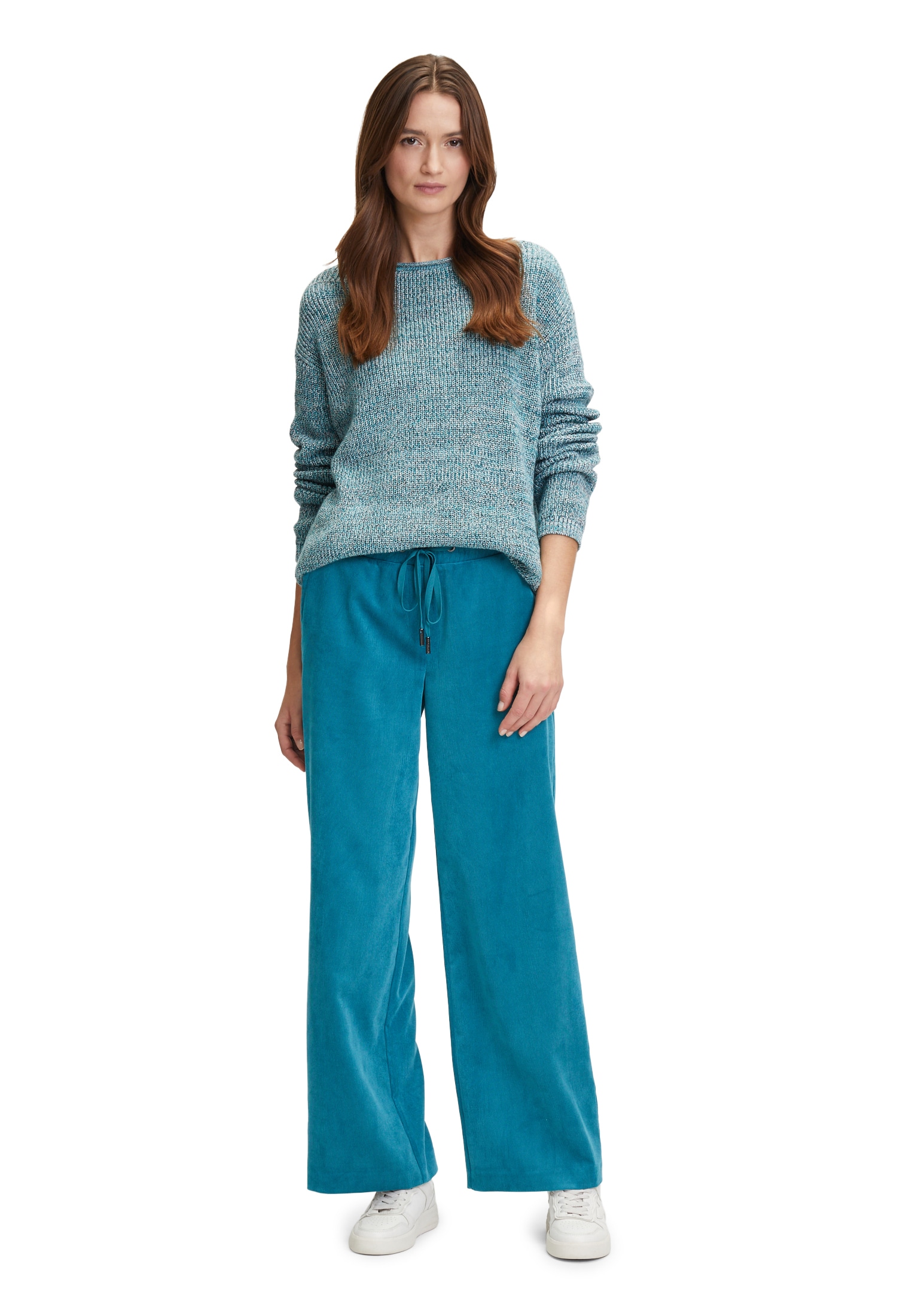 Betty&Co Schlupfhose »Schlupfhose mit Bindegürtel«