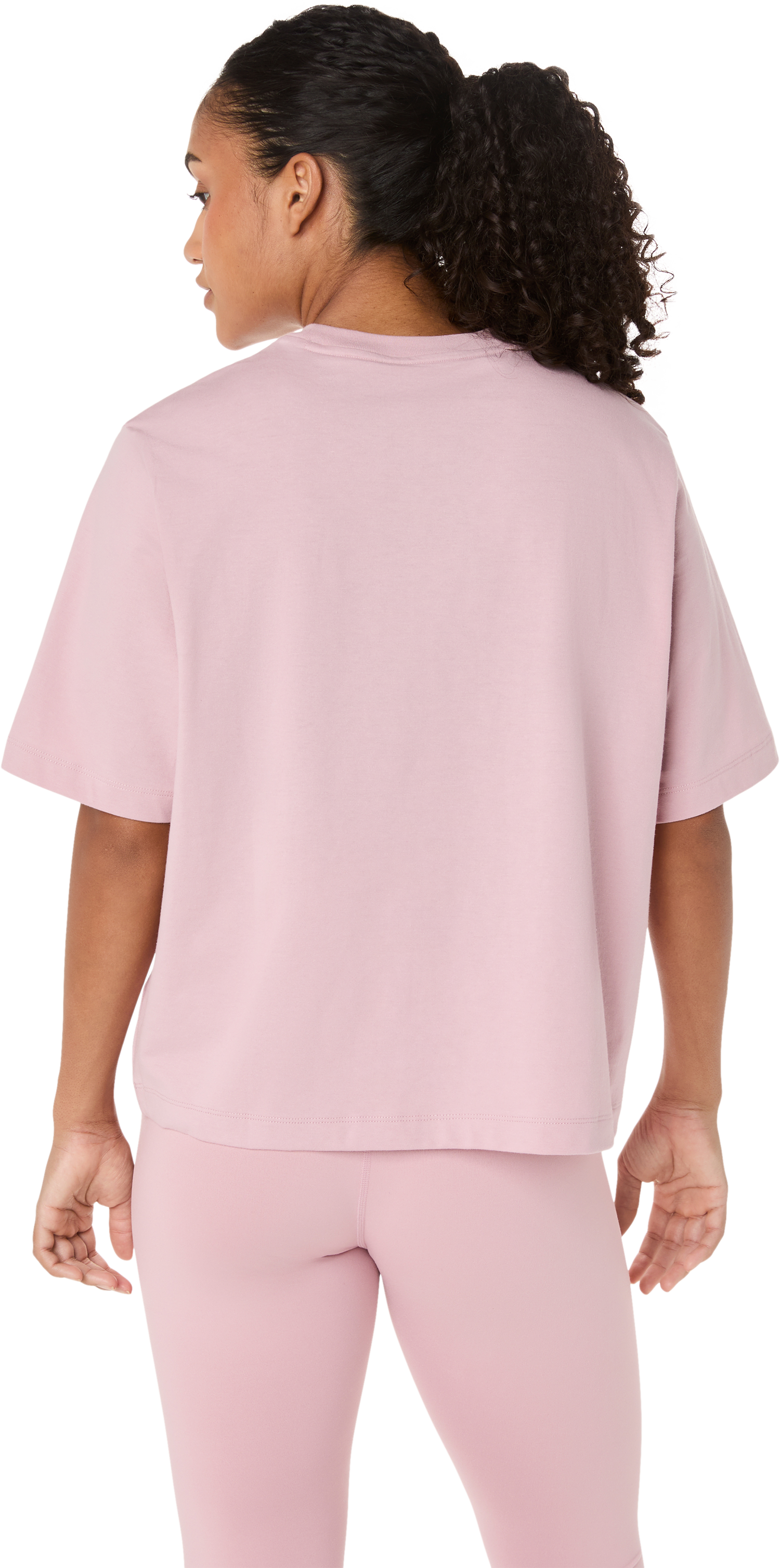 Asics Trainingsshirt »ASICS SPIRAL EMBROIDERY RELAXED TEE« lockere Passform, sportlicher Stil, aus strapazierfähigem Polyester