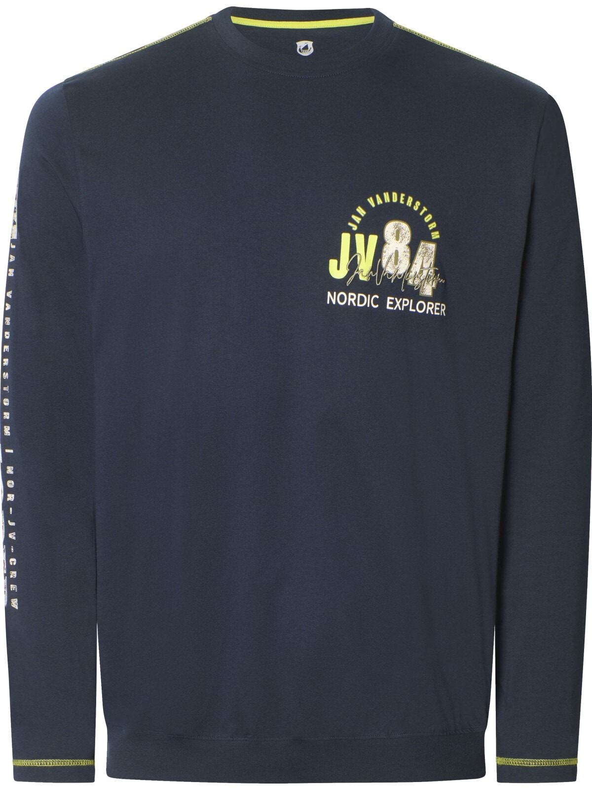 Jan Vanderstorm Langarm-Poloshirt »Langarmshirt MARKKU«
