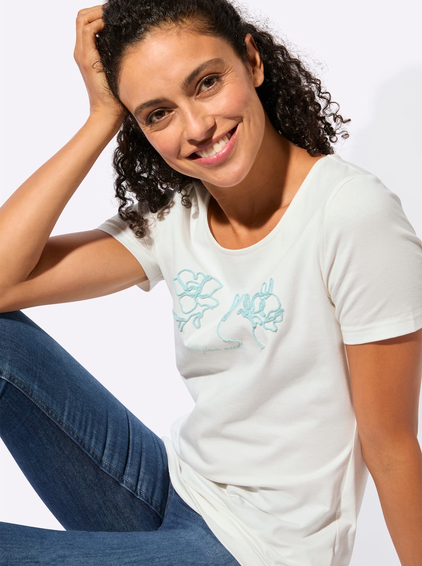 Inspirationen Kurzarmshirt »Shirt« 1 tlg.