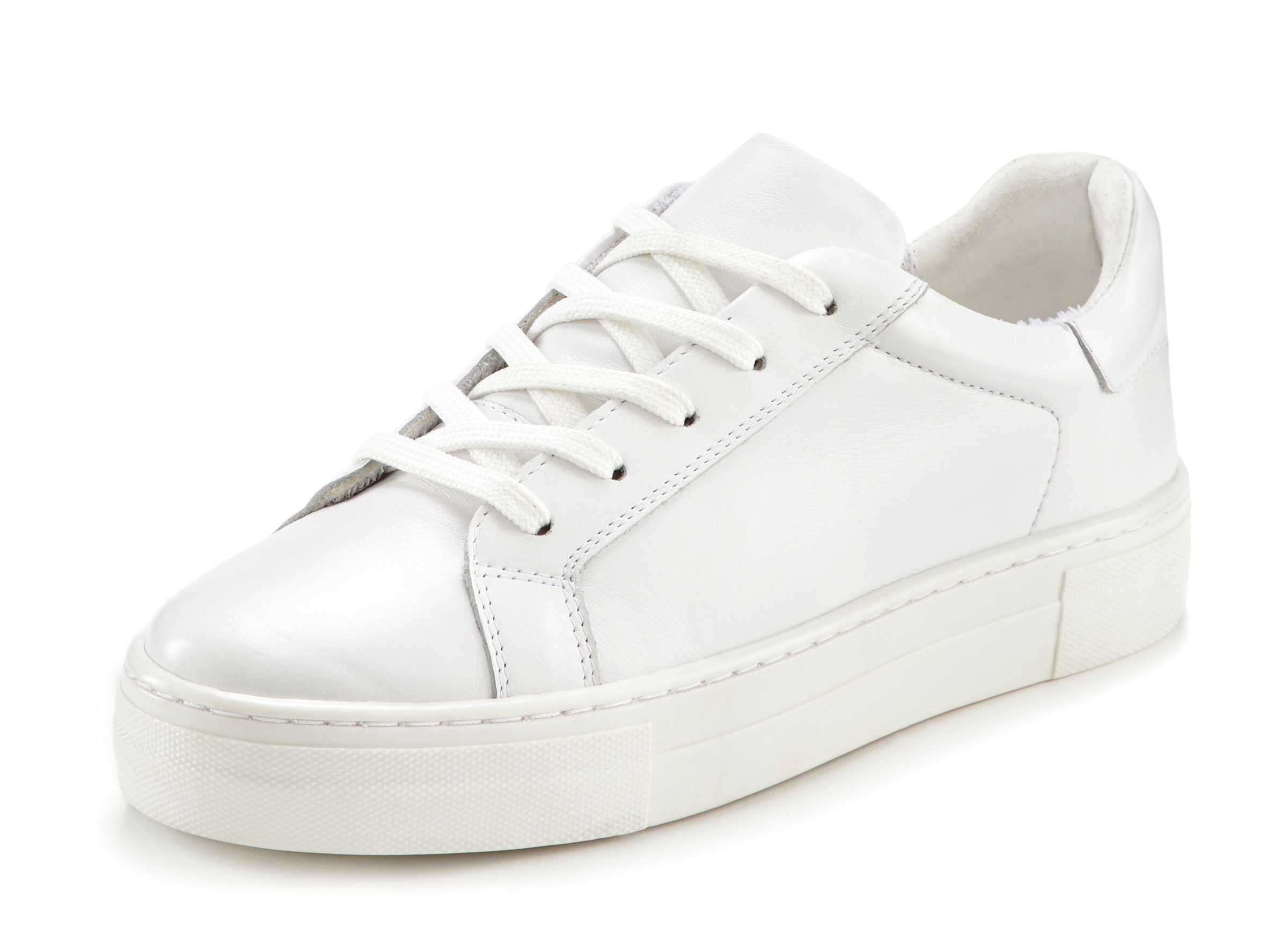 Elbsand Sneaker, aus Leder mit weichem Frottee-Innenfutter