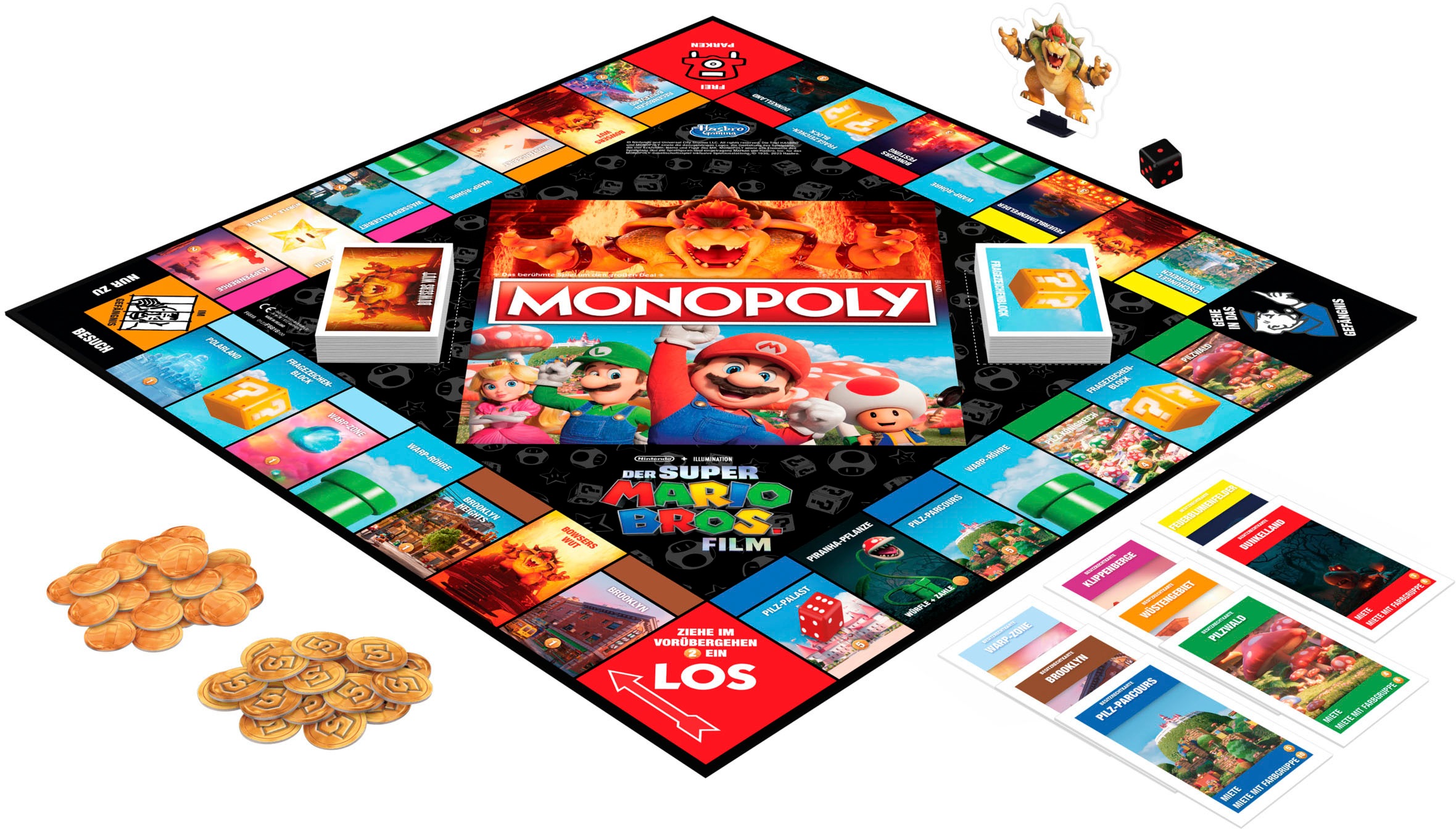 Hasbro Spiel »Monopoly Super Mario Bros. Film Edition«