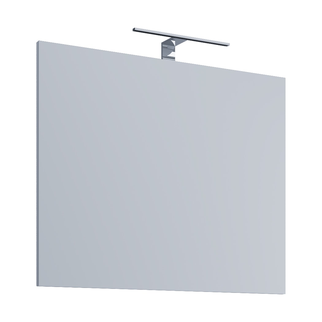 VCM Badspiegel »VCM Badspiegel rahmenlos | Wandspiegel | schlankes Design | Maße ca. H. 40 x B. 80 x T. 2 cm | Wandspiegel ¿ Badinos«, (VCM Badinos)
