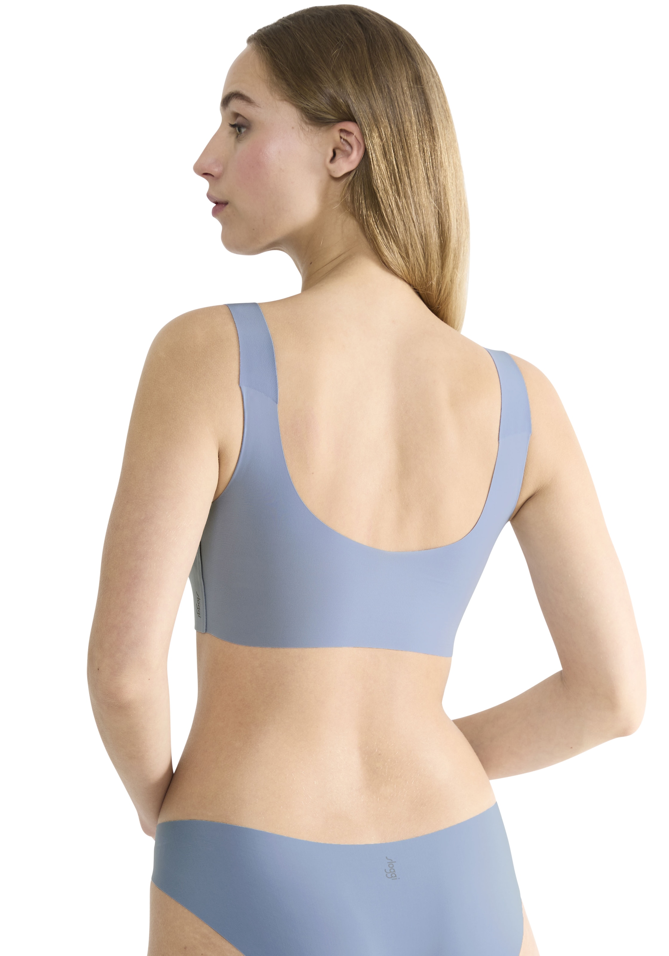 sloggi Bustier »Zero Feel 2.0«, nahtlos und unsichtbar, herausnehmbare Pads, dehnbar, Microfaser