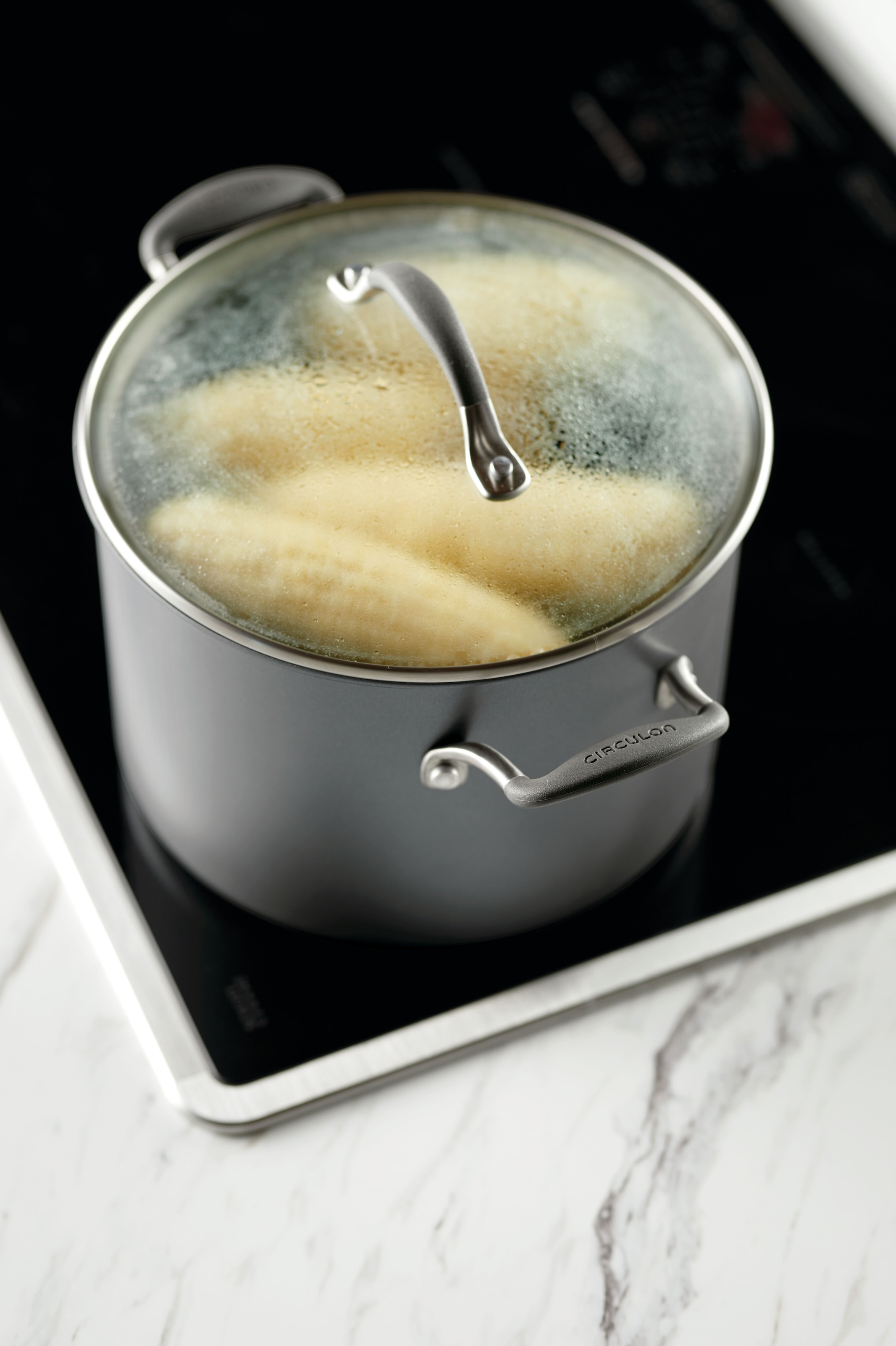 Circulon Kochtopf »Circulon A1 Kochtopf, 24 cm, 7,6 Liter« 1 Stk. tlg. Aluminium | Edelstahl