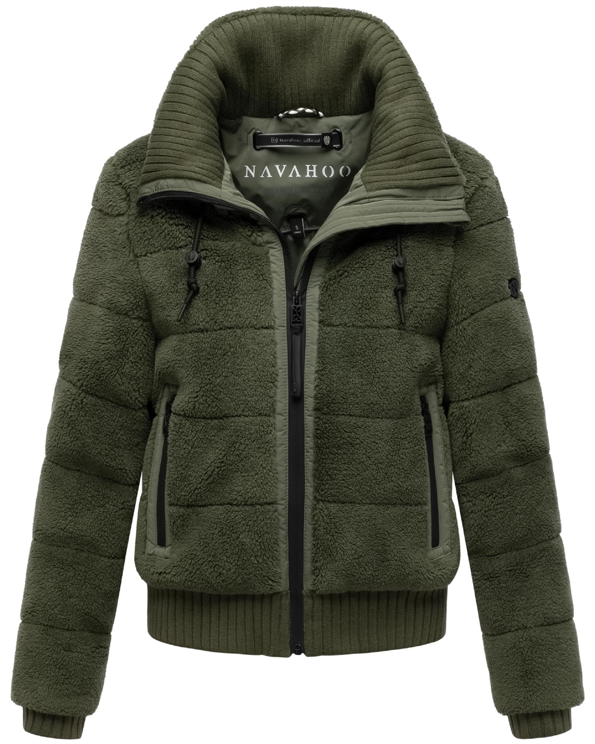 Navahoo Plüschjacke »Plüschjacke Schneepuder 14«