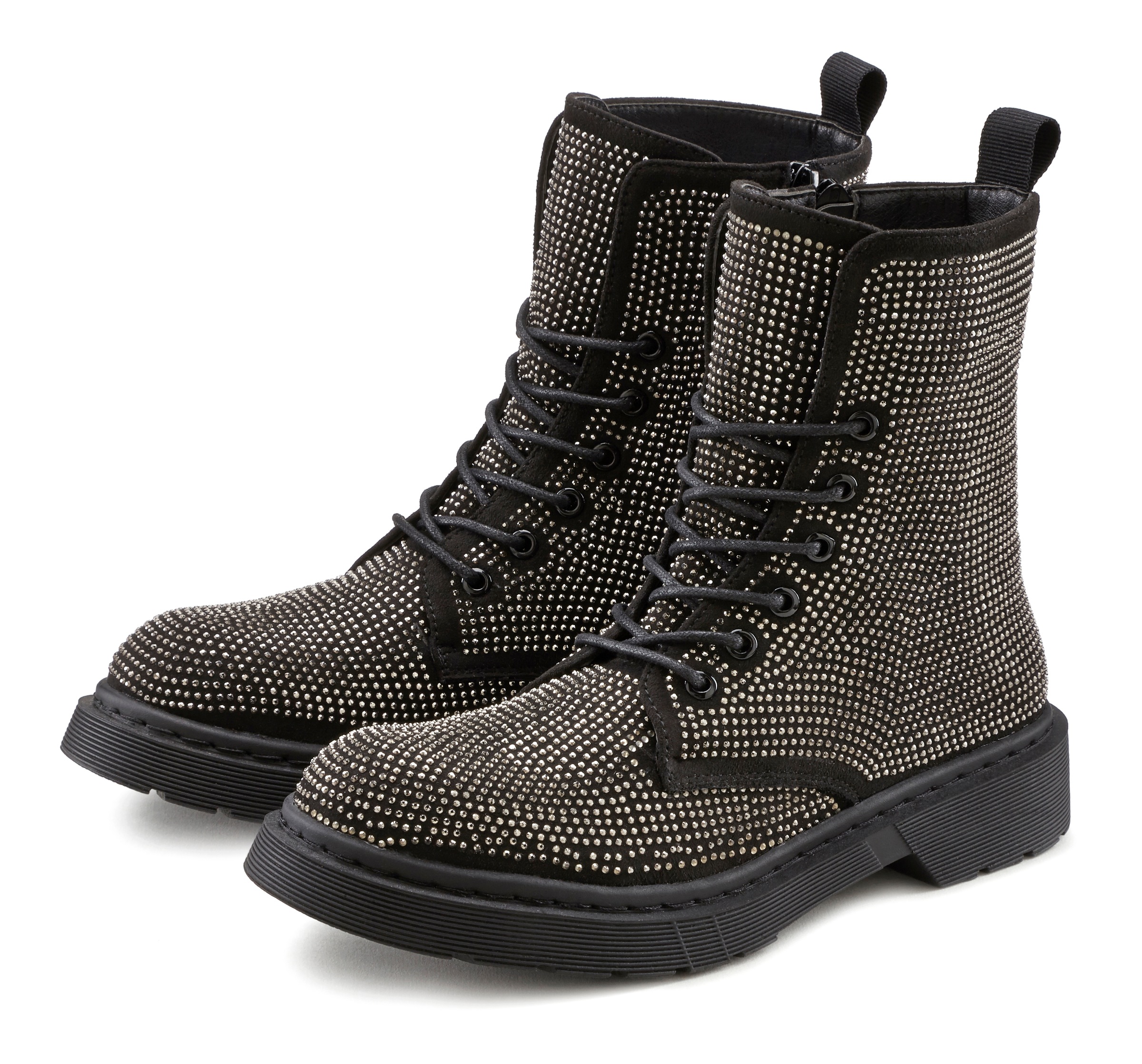 LASCANA Stiefelette, Boots mit Strasssteinchen kaufen