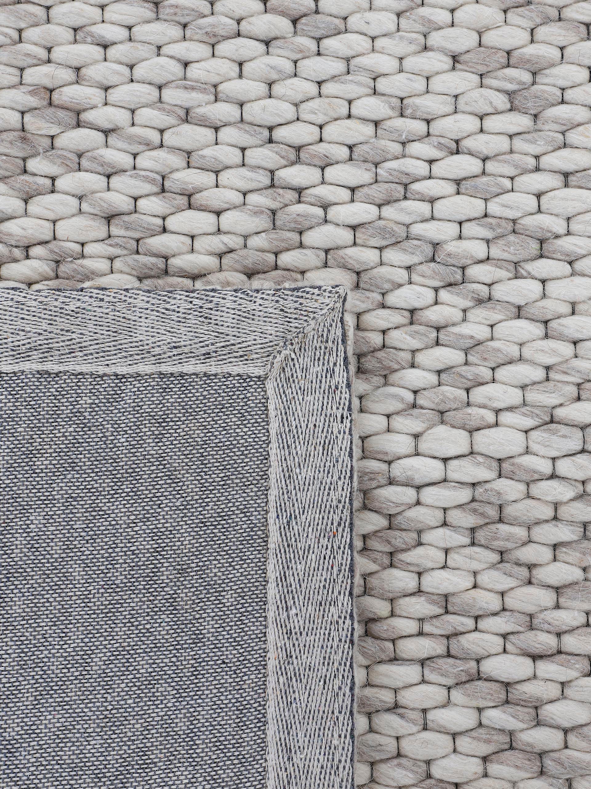 carpetfine Wollteppich »Sina«, rechteckig, 14 mm Höhe, Handweb Teppich, reine Wolle, meliert, handgewebt, weich & kuschelig