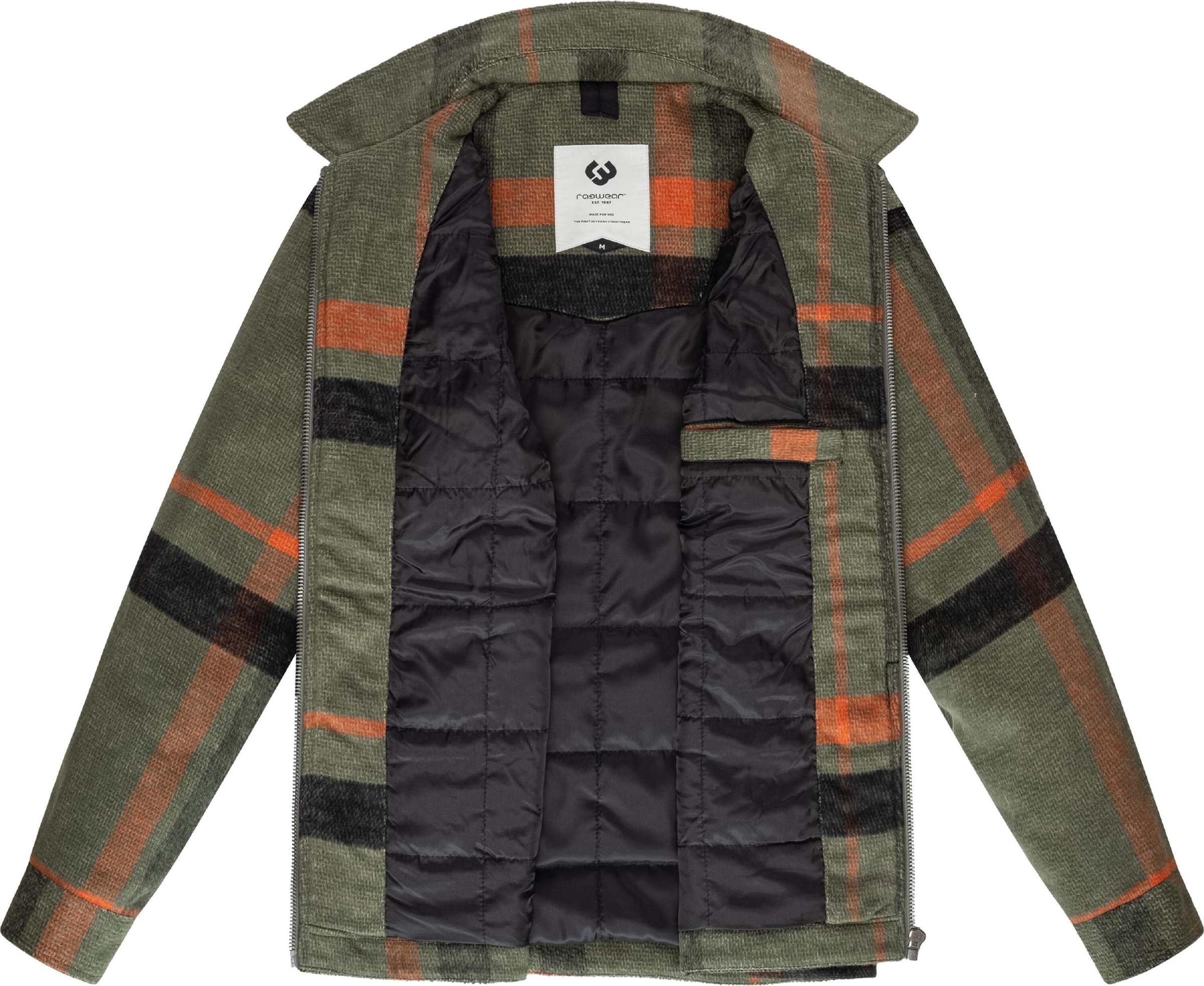 Ragwear Outdoorjacke »Übergangsjacke Azzte Check«