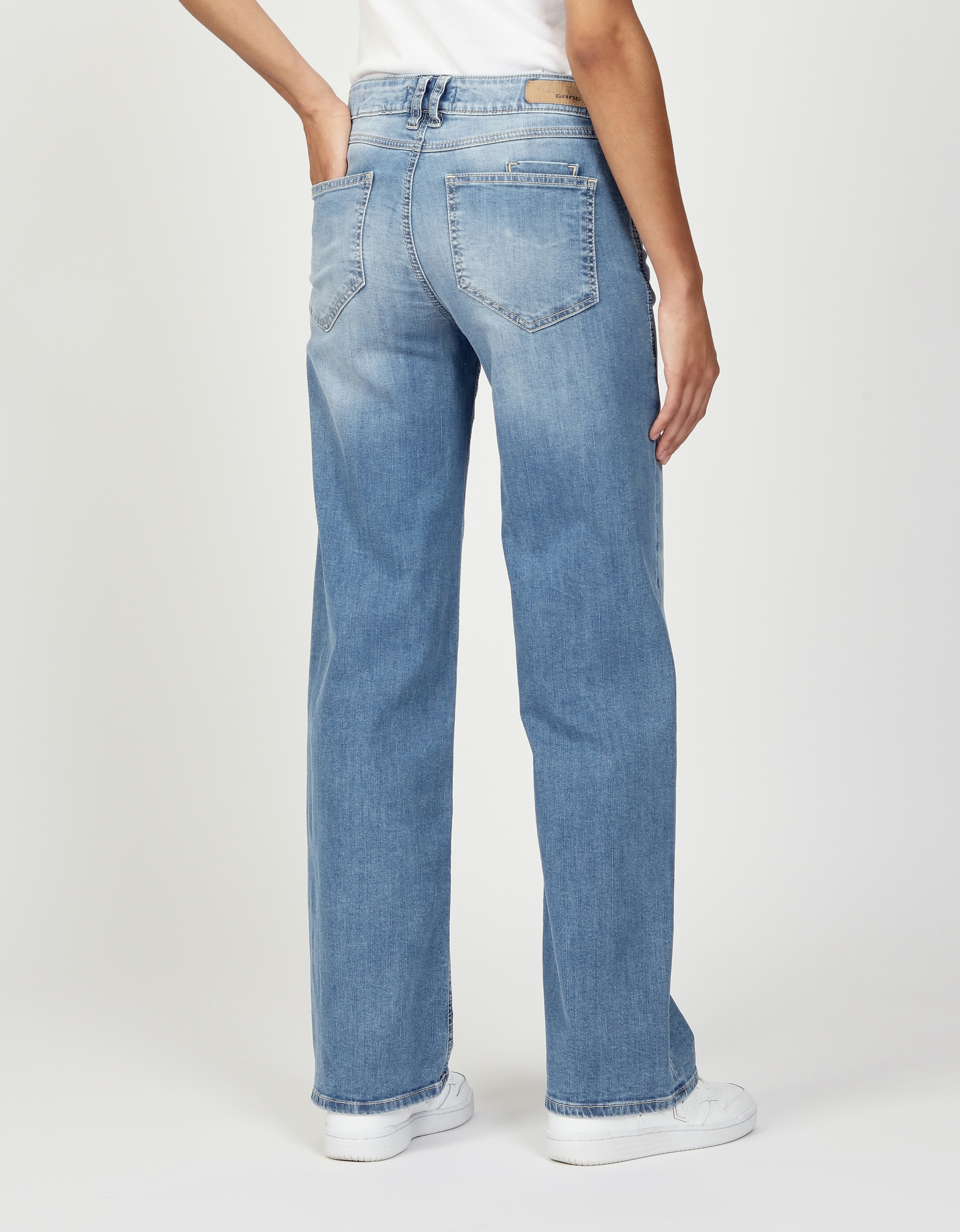 GANG Straight-Jeans »94RIVER«, mit zusätzlicher kleiner Gesäßtasche