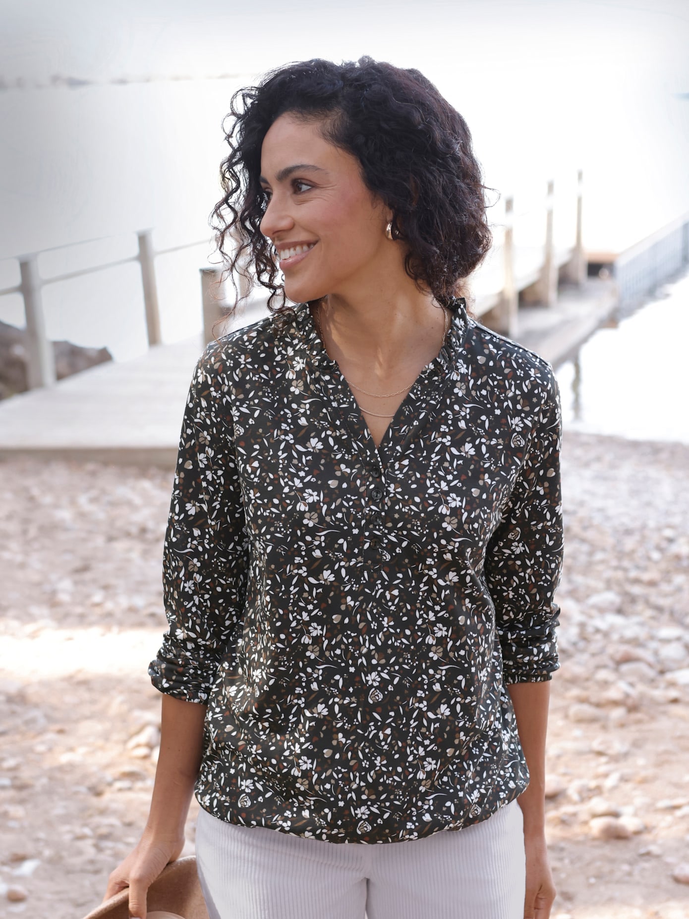 Inspirationen Print-Shirt »Druck-Shirt« 1
