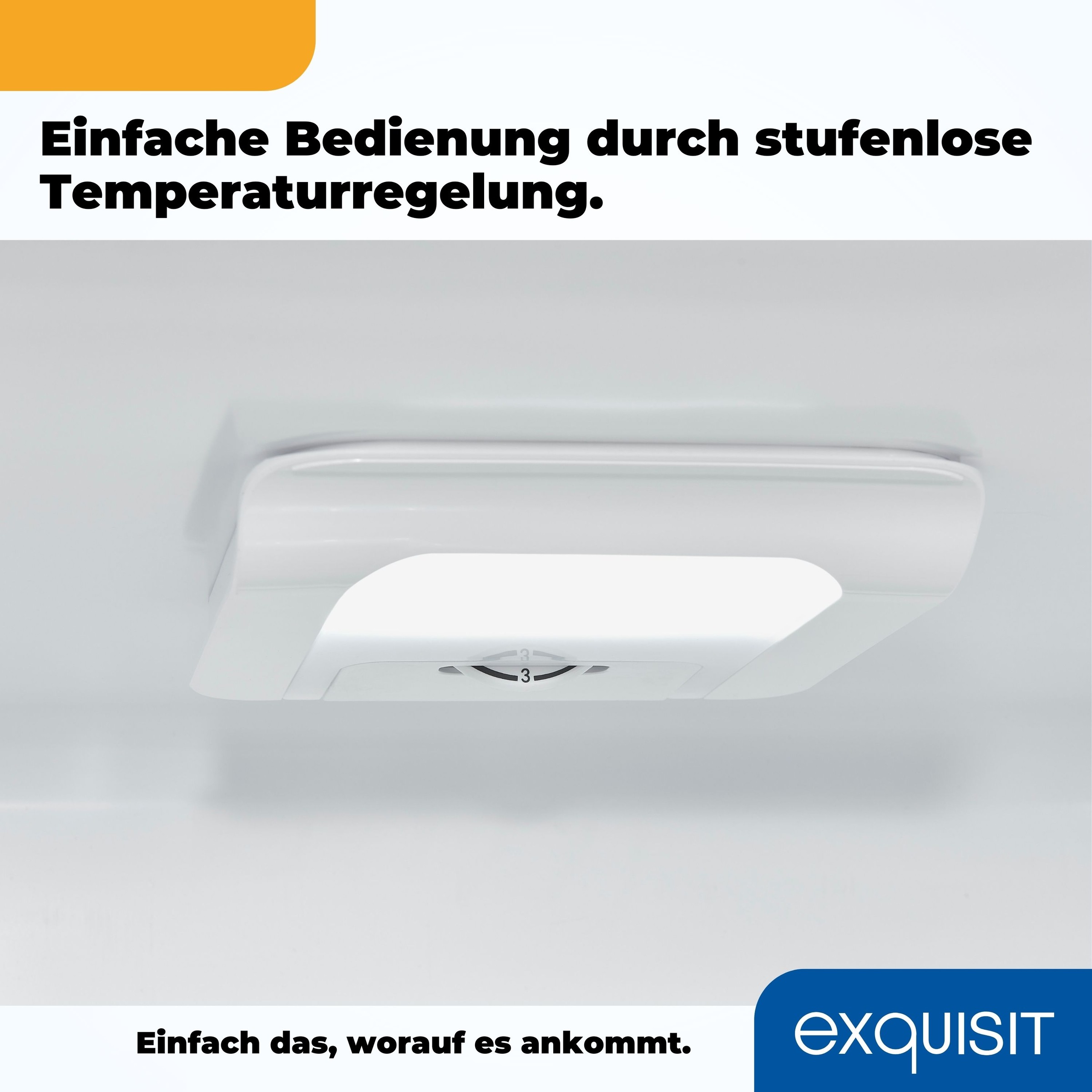 exquisit Kühlschrank »KS350-V-H-040E inoxlook«, 331 L Volumen