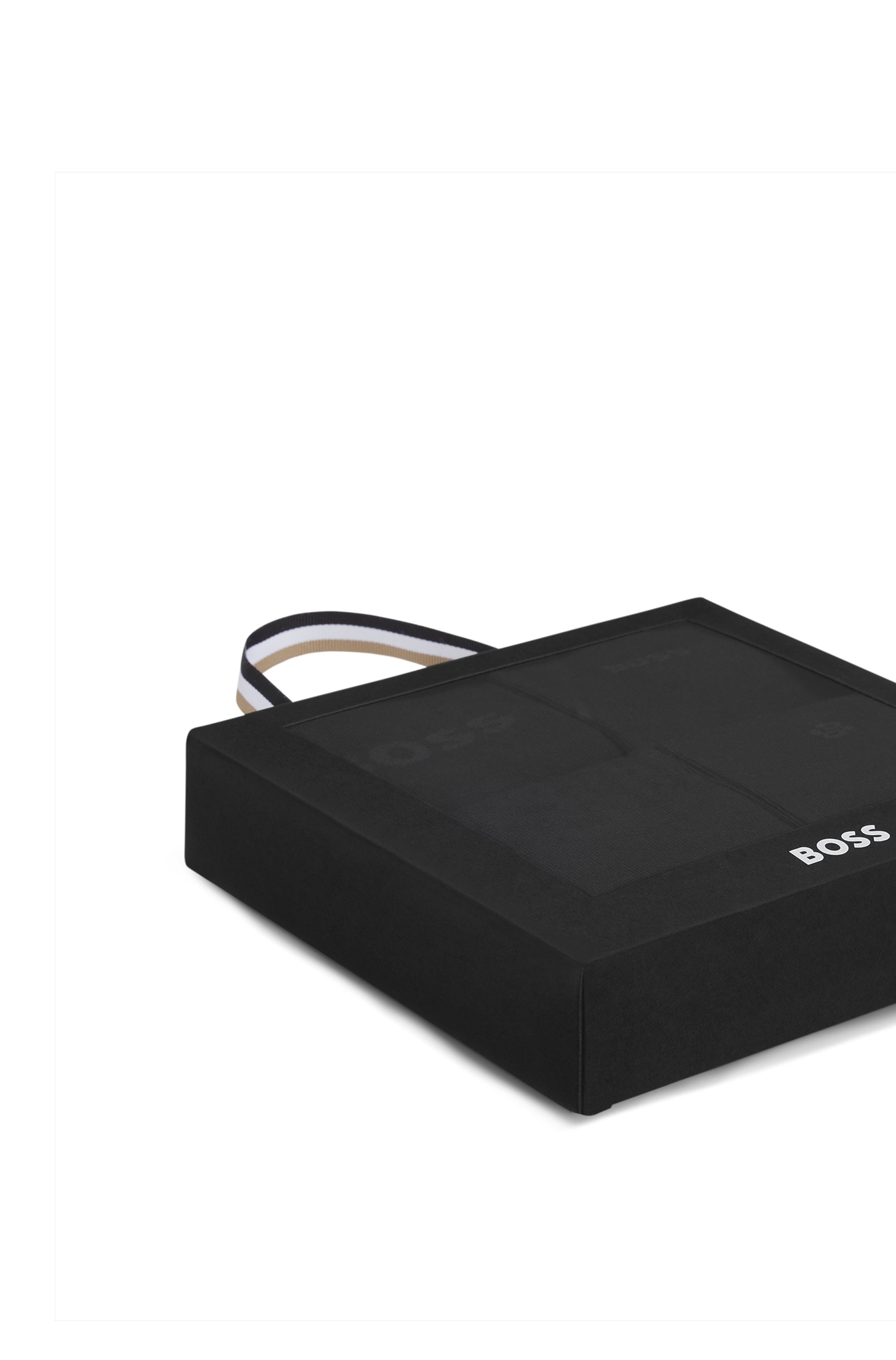 BOSS Socken »4PRSGiftset IconicCC« Neuheit, verstärkte Zehen- und Fersenpartie