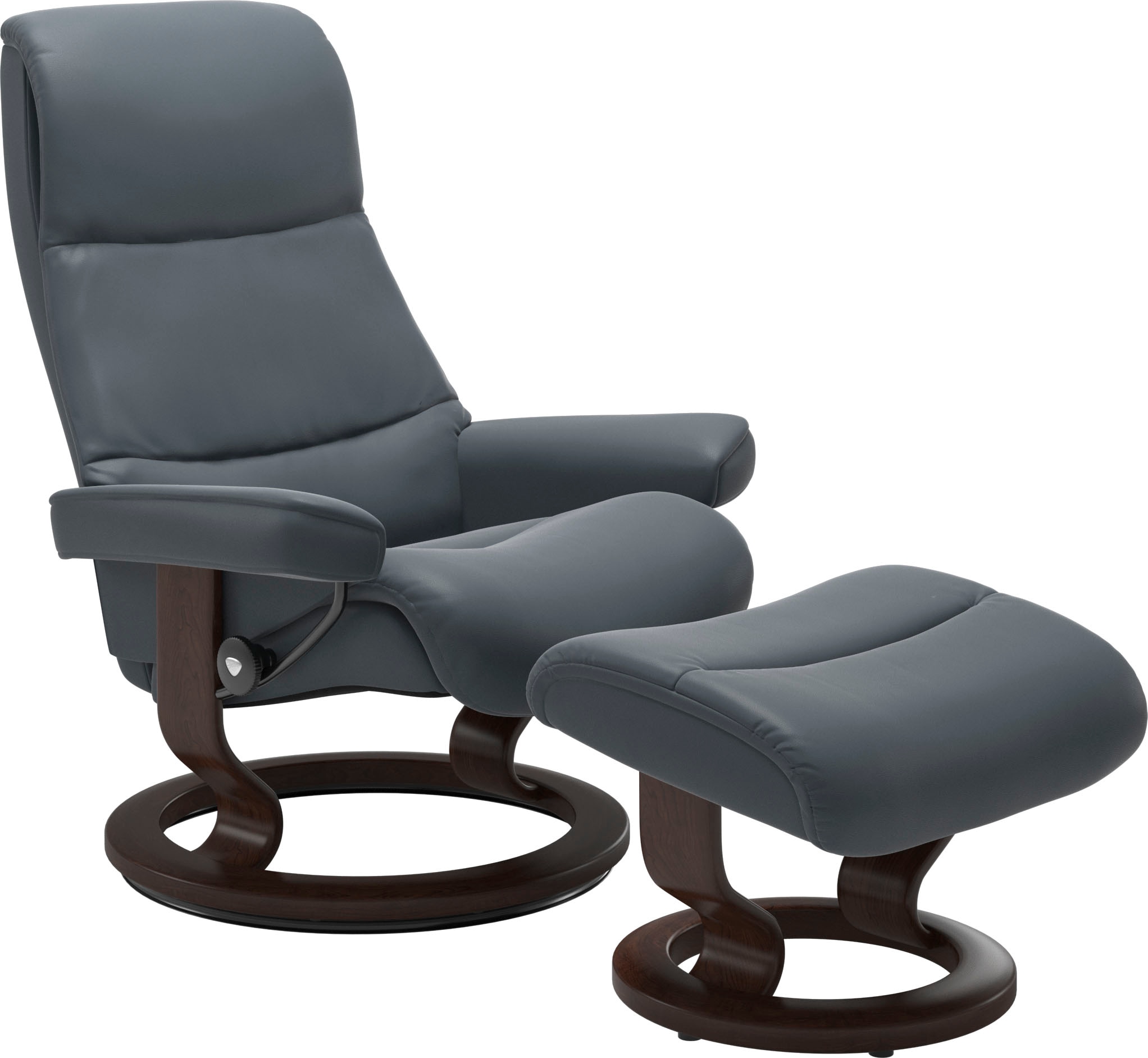 Stressless® Fußhocker »View«, mit Classic Base,Gestell Braun