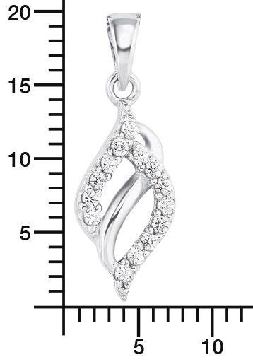 Amor Kette mit Anhänger »9947546«, mit Zirkonia (synth.)