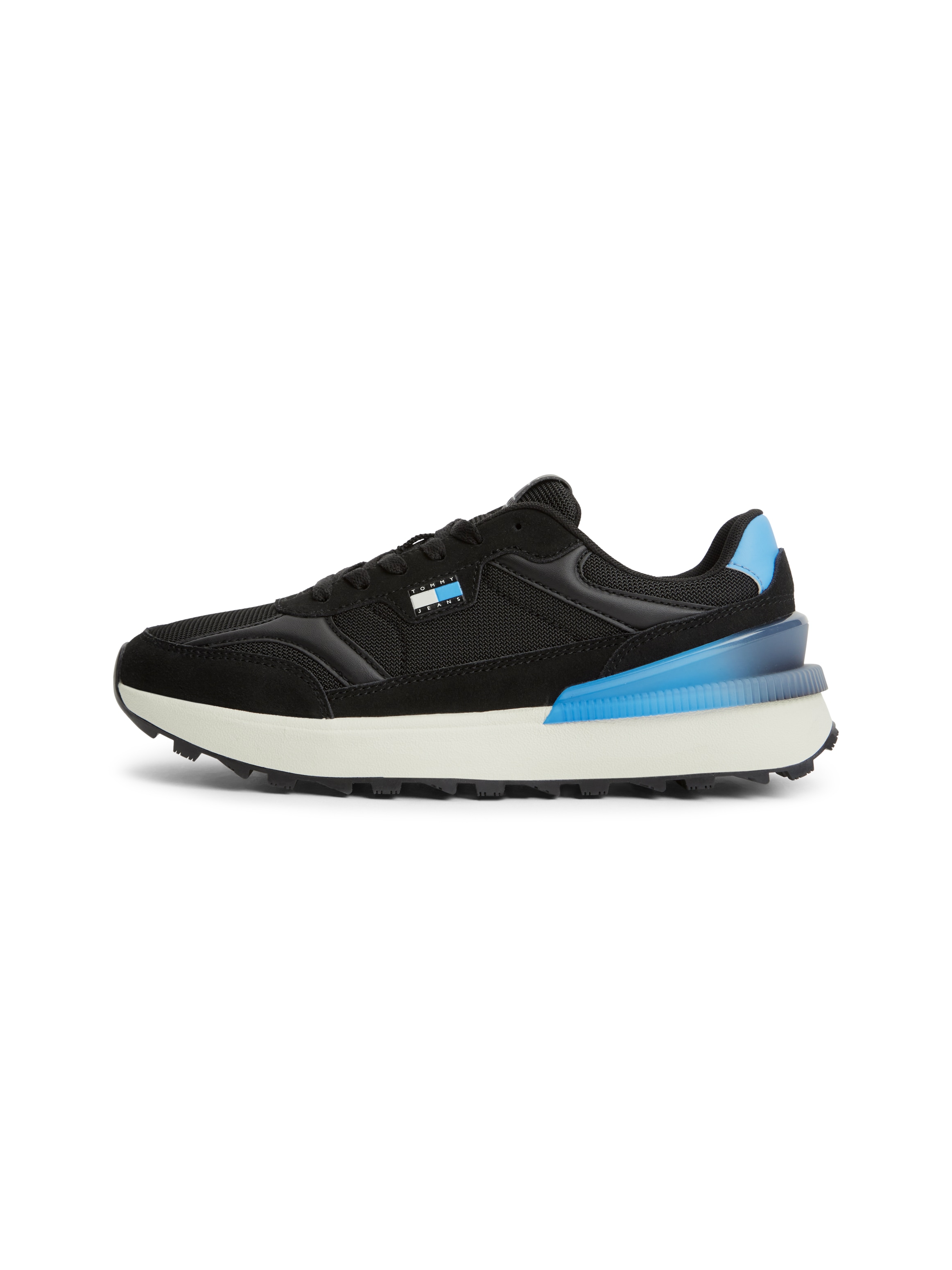 Tommy Jeans Sneaker »TJM TECHNICAL RUNNER ESS«  Freizeitschuh, Schnürschuh mit Farbdetails