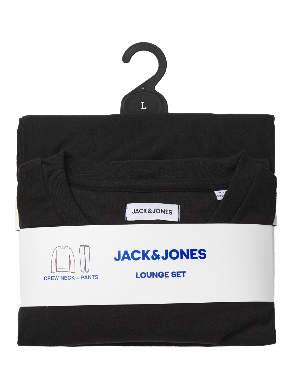 Jack & Jones Langarmshirt »JACSOLID LOUNGE SET W NOOS«, (Set, 2 tlg.)