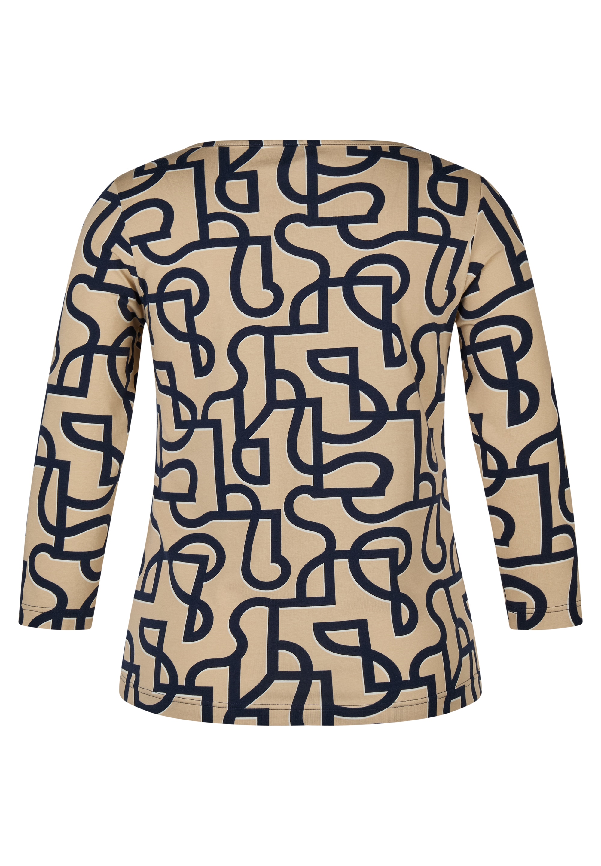 Rabe 3/4-Arm-Shirt mit Allover-Print