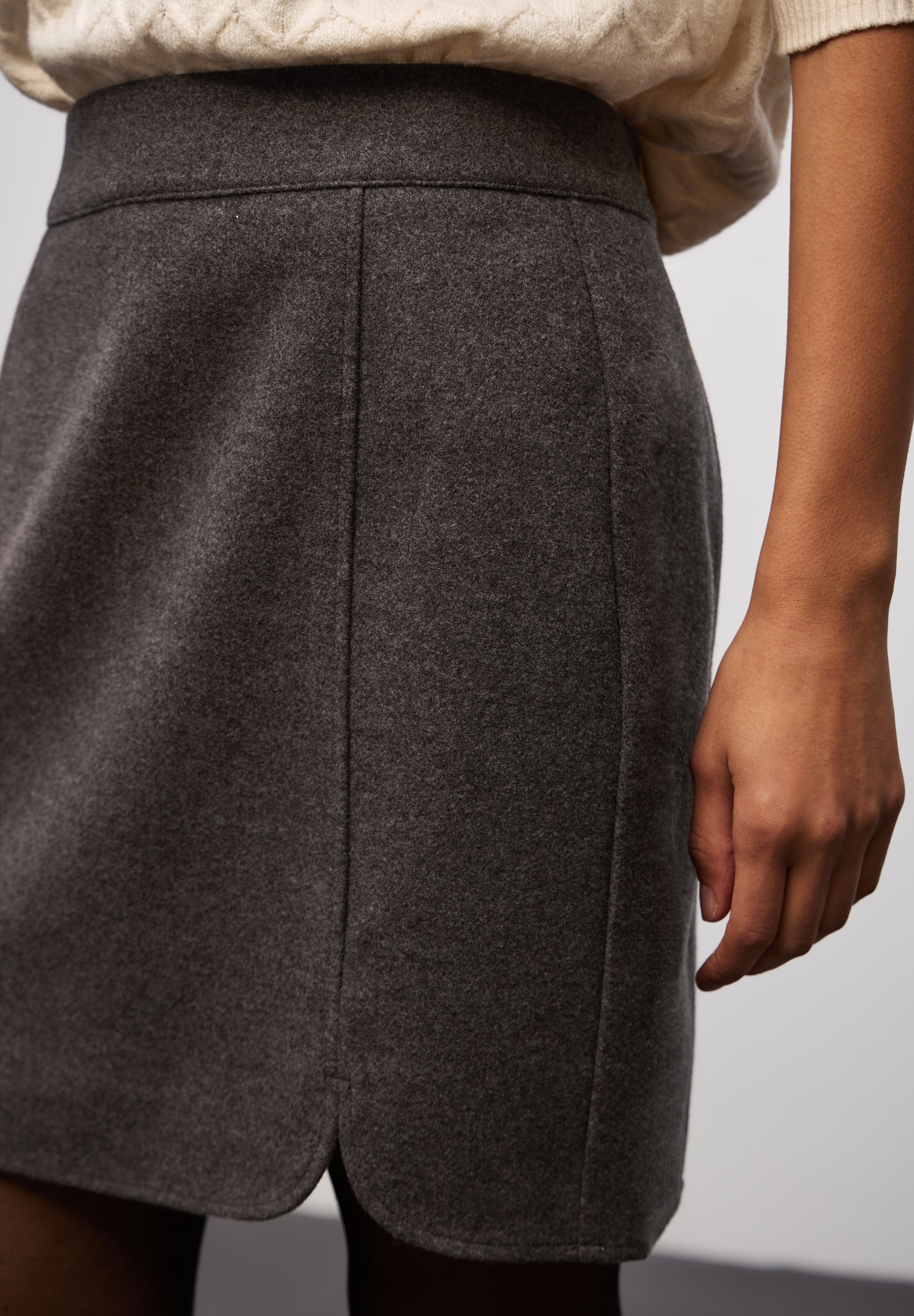 STREET ONE Minirock »Style Maja« mit Seitenschlitzen