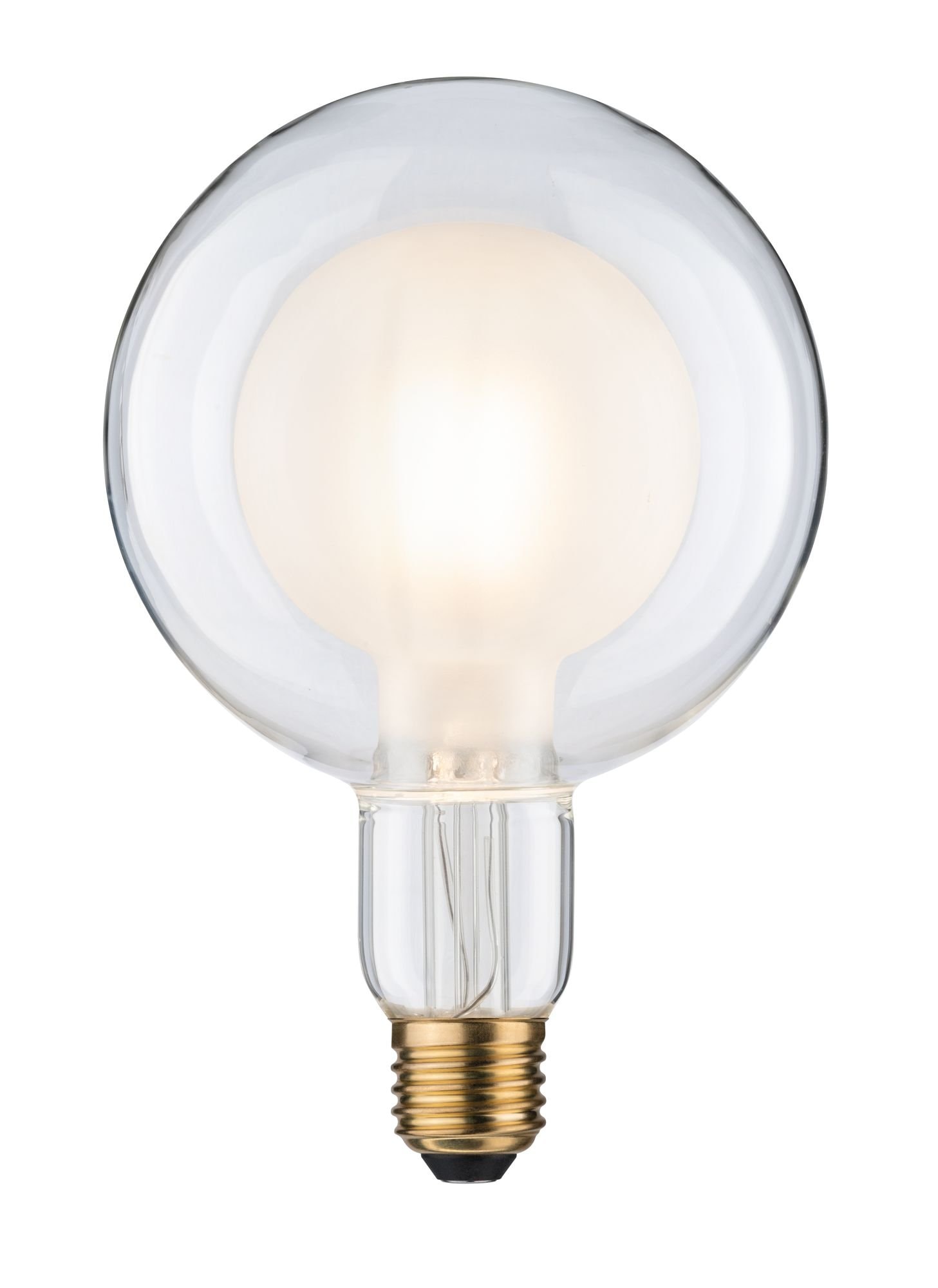 Paulmann LED-Leuchtmittel »G125 Inner Shape 400lm matt 4W 2700K 230V«, 1 St., Warmweiß