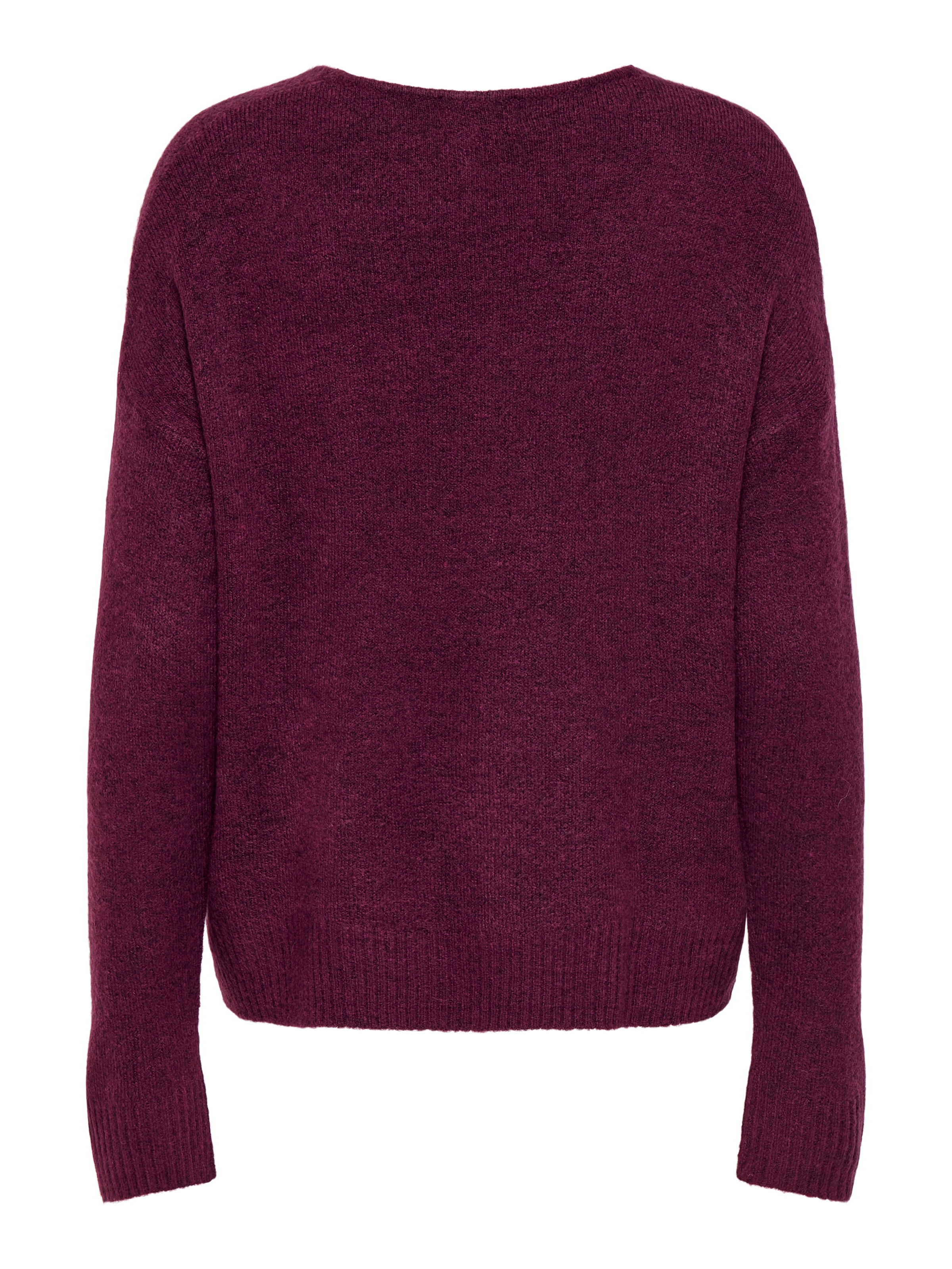 JDY V-Ausschnitt-Pullover »JDYELANORA L/S V-NECK PULLO. KNT NOOS« mit leicht überschnittenen Schultern