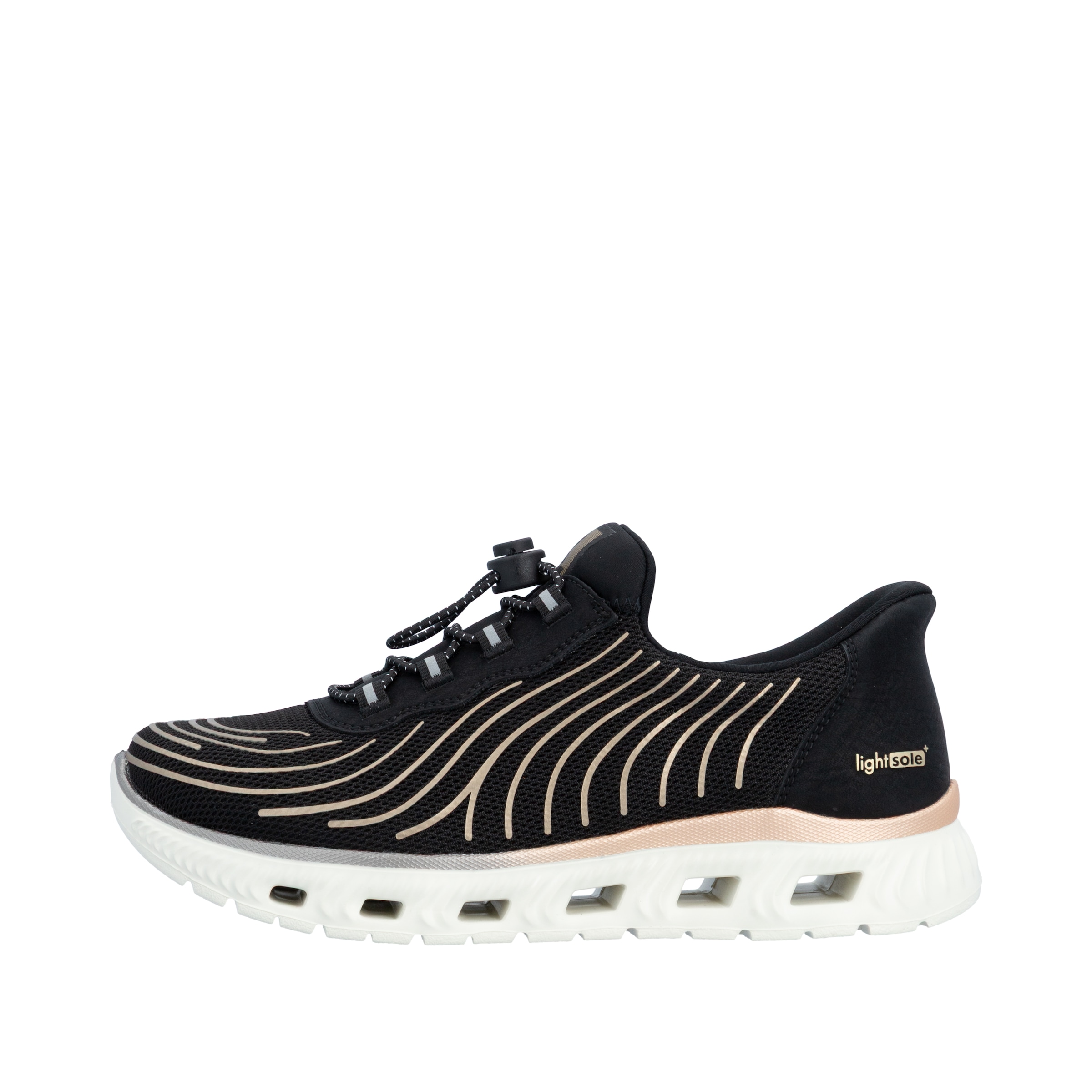 Rieker Plateausneaker »Ready2GO«  Sport-Sneaker, Freizeitschuh, Halbschuh mit Schnellverschluss
