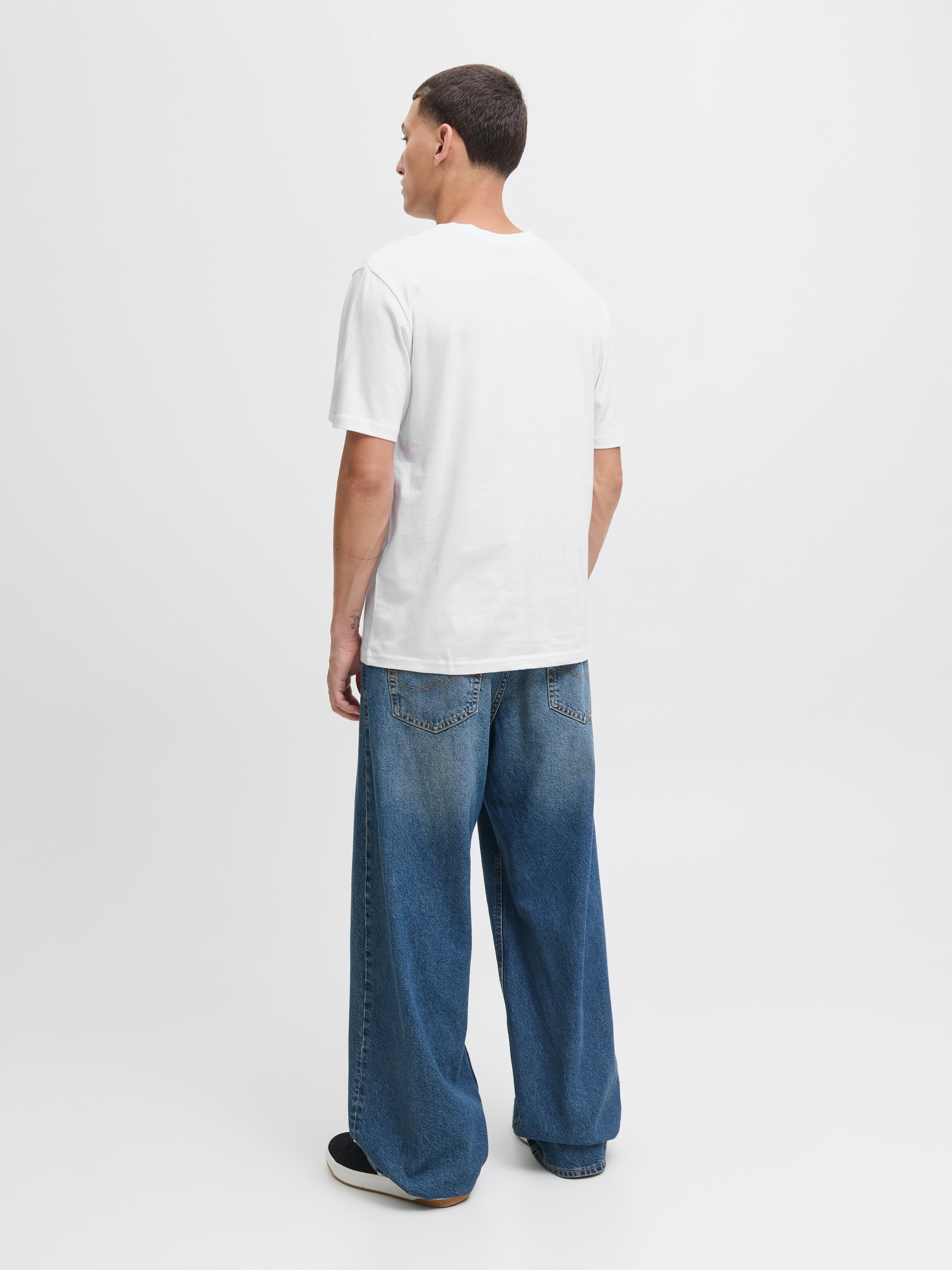 Jack & Jones Kurzarmshirt »JJMAKOTO TEE SS CREW NECK 3PK MP«, (Packung, 3 tlg.)