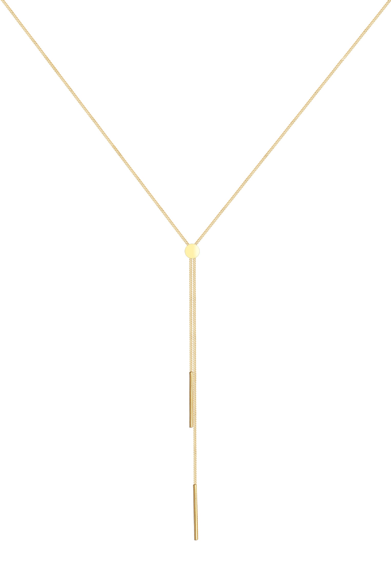 Elli Y-Kette »Halskette Y-Kette Stab Minimal 925 Silber«