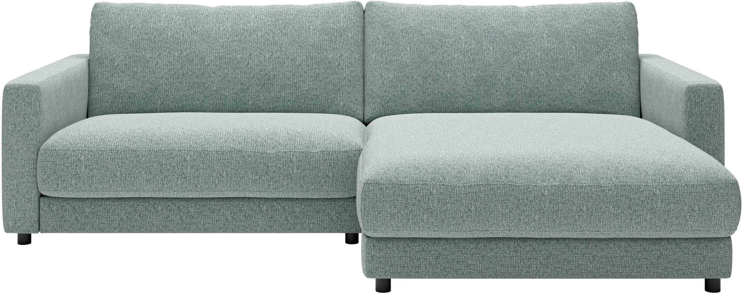 Home affaire Ecksofa »Ecksofa Jiro, L-Form, große Sitztiefe, Breite 265 cm« lose Sitz- & Rückenkissen, weicher Polsteraufbau, komfortabel & modern