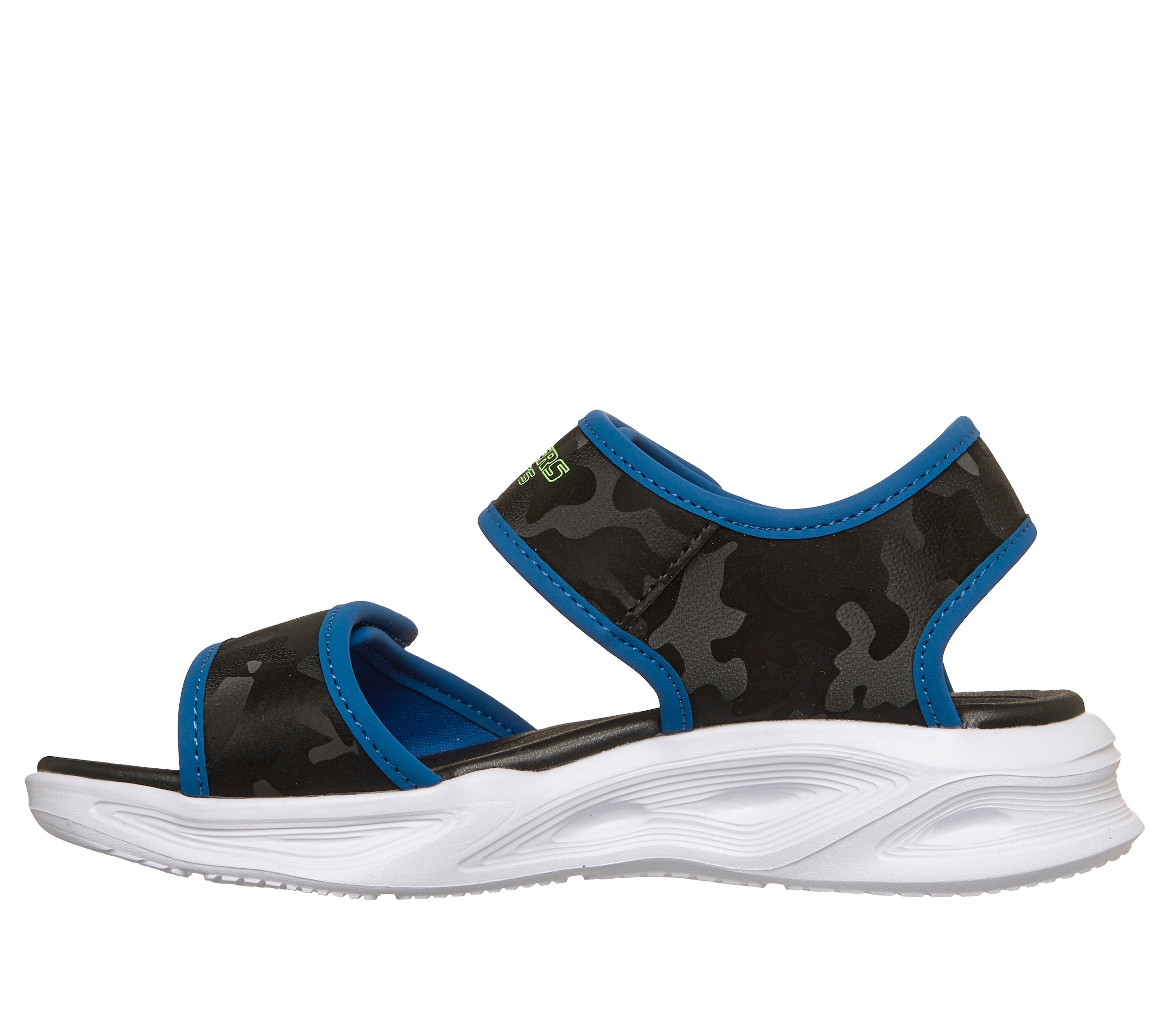 Skechers Sandale »Sola Glow Sandal«  Sommerschuh mit Klettverschluss, Größenschablone zum Download