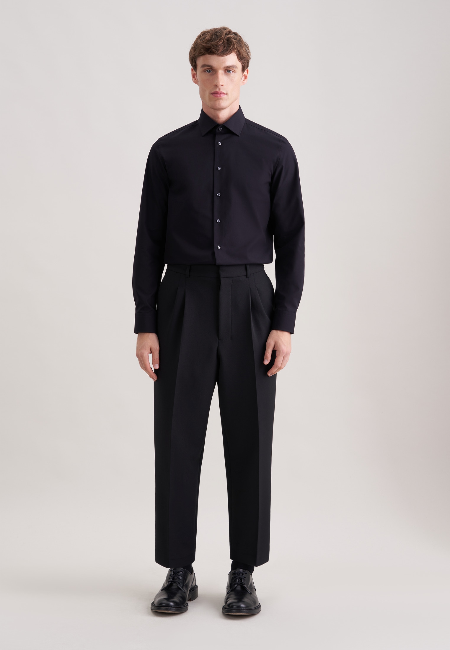 seidensticker Businesshemd »Schwarze Rose« Slim 1/1 Kentkragen Uni