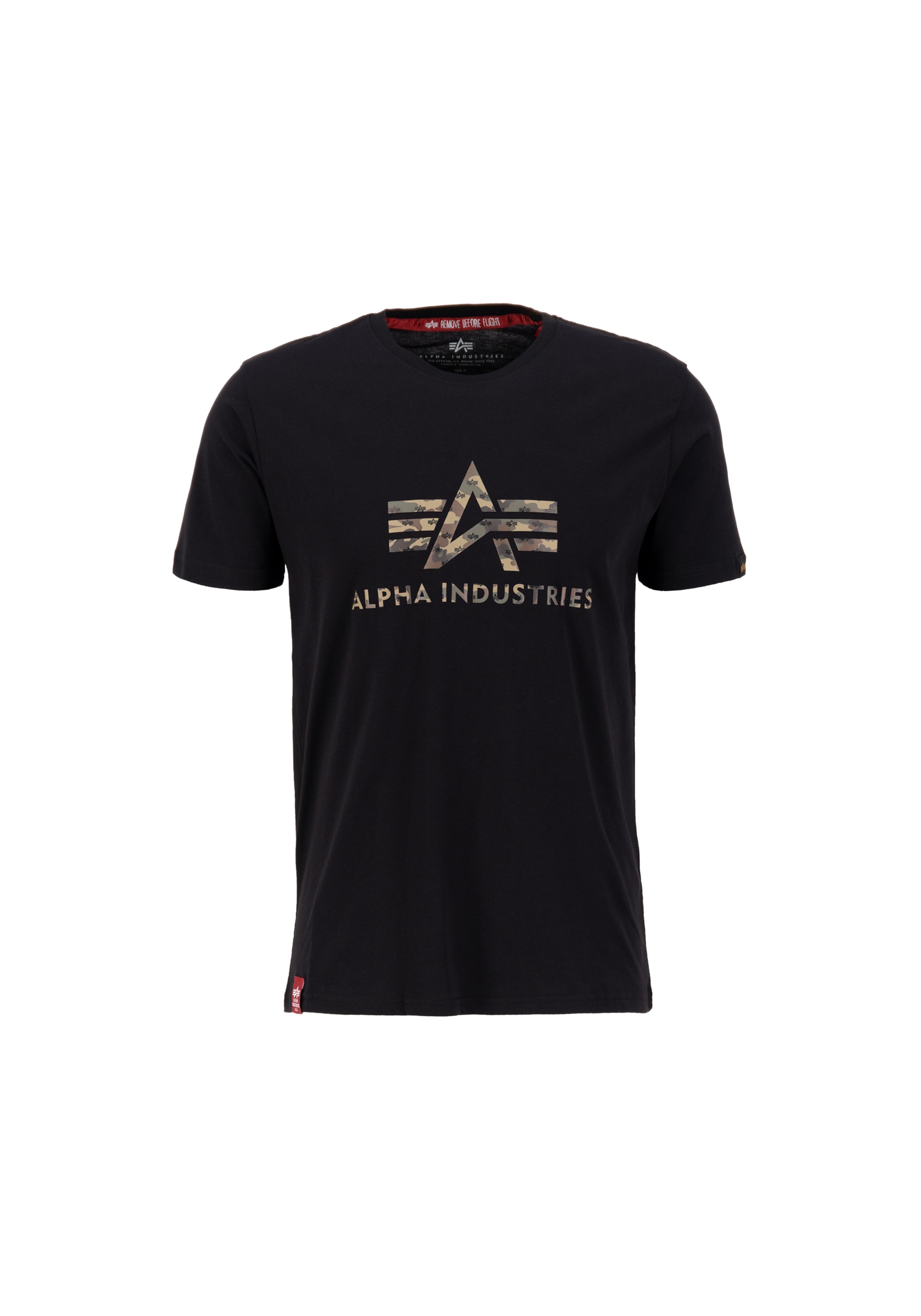 T-Shirt »ALPHA INDUSTRIES Men - T-Shirts 3D Camo Logo T«