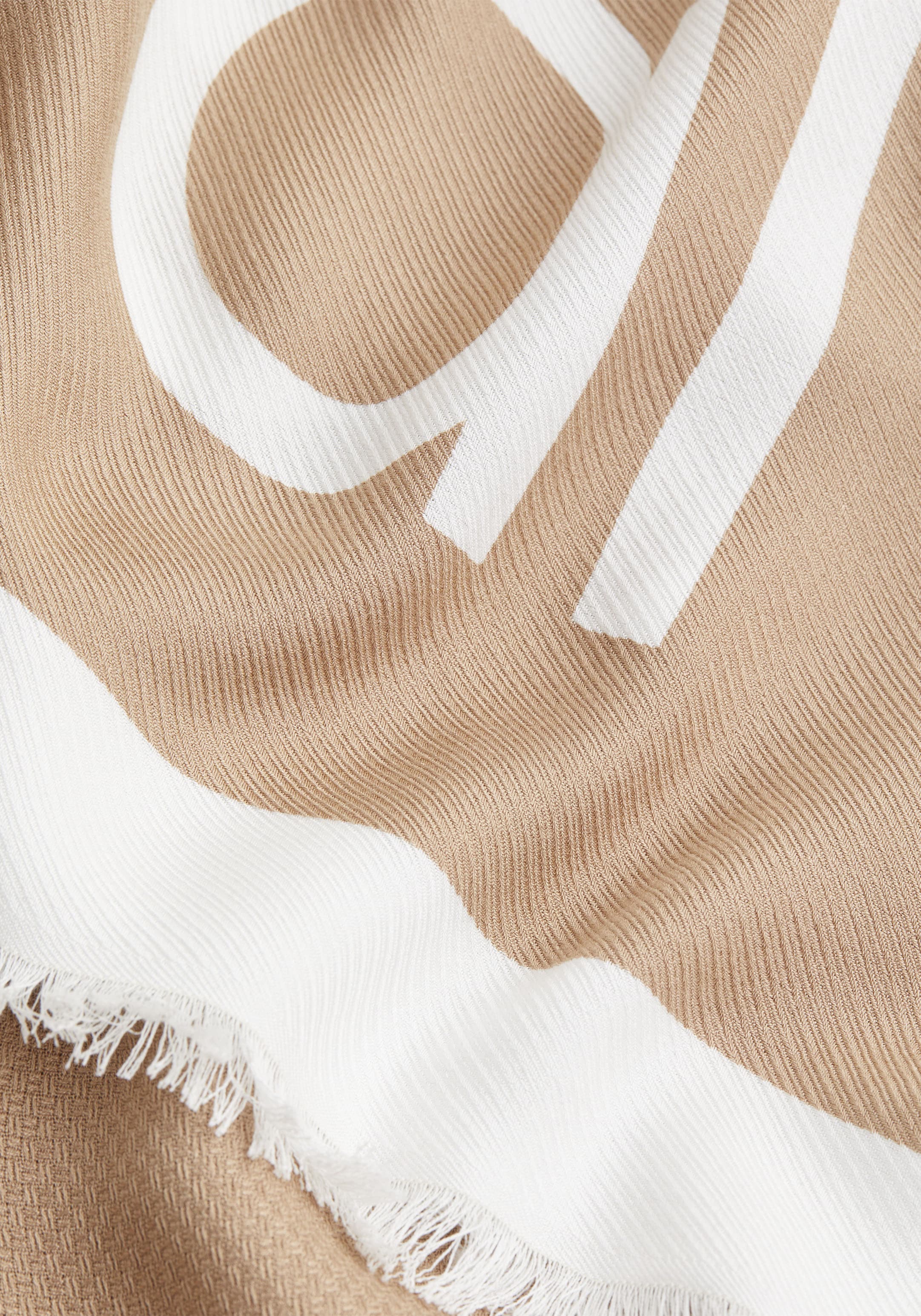 Calvin Klein Modetuch »CONTRAST LOGO JACQUARD SCARF«, mit Logoschriftzug