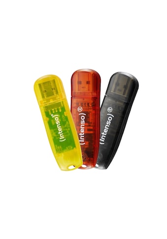 USB-Stick »Rainbow 3x32GB Yellow/Red/Black«