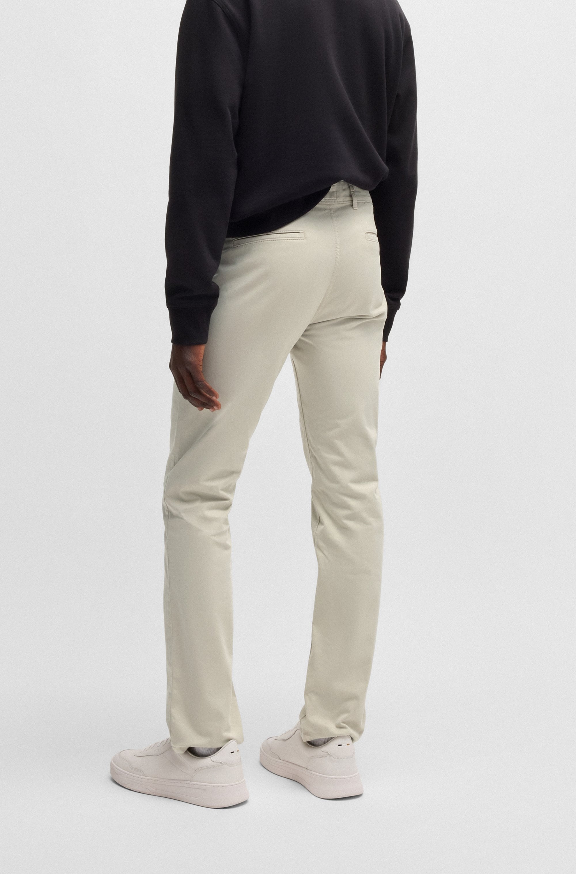 BOSS ORANGE Chinohose »slim«, mit Gesäßtaschen