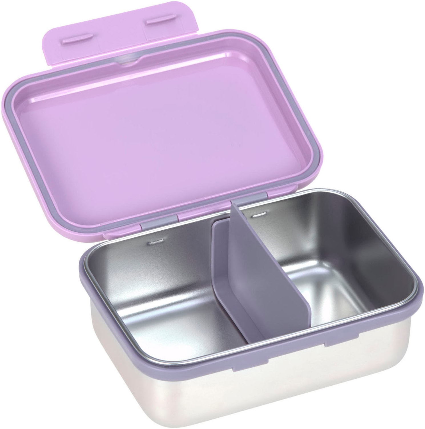 LÄSSIG Lunchbox »Little Gang, Heart lilac« 1 Stk. tlg.