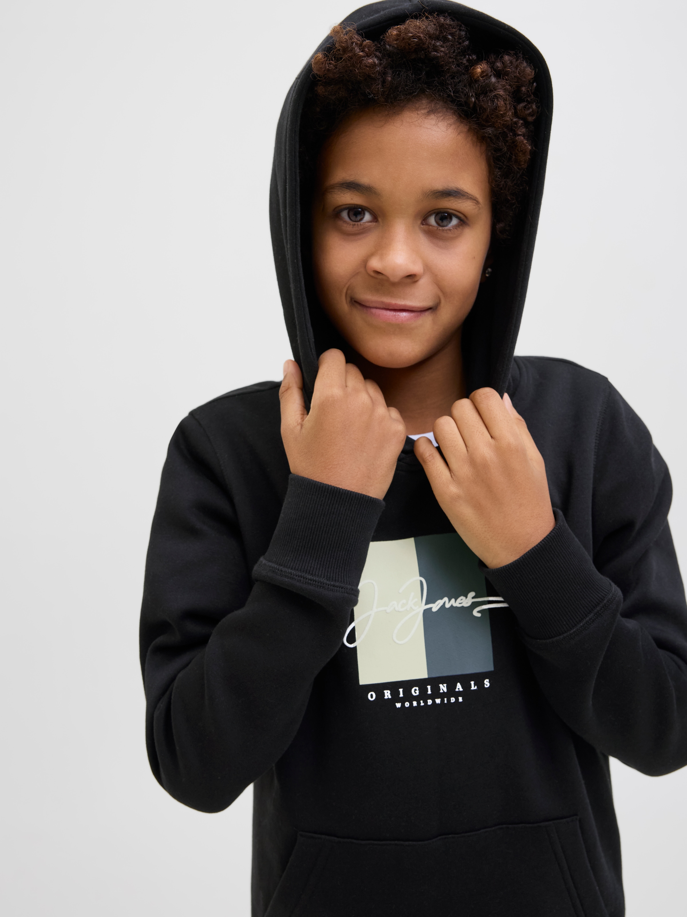Jack & Jones Junior Kapuzensweatshirt »JORFREDERIKSBERG BOX SCI SW.H SN UNB JNR«