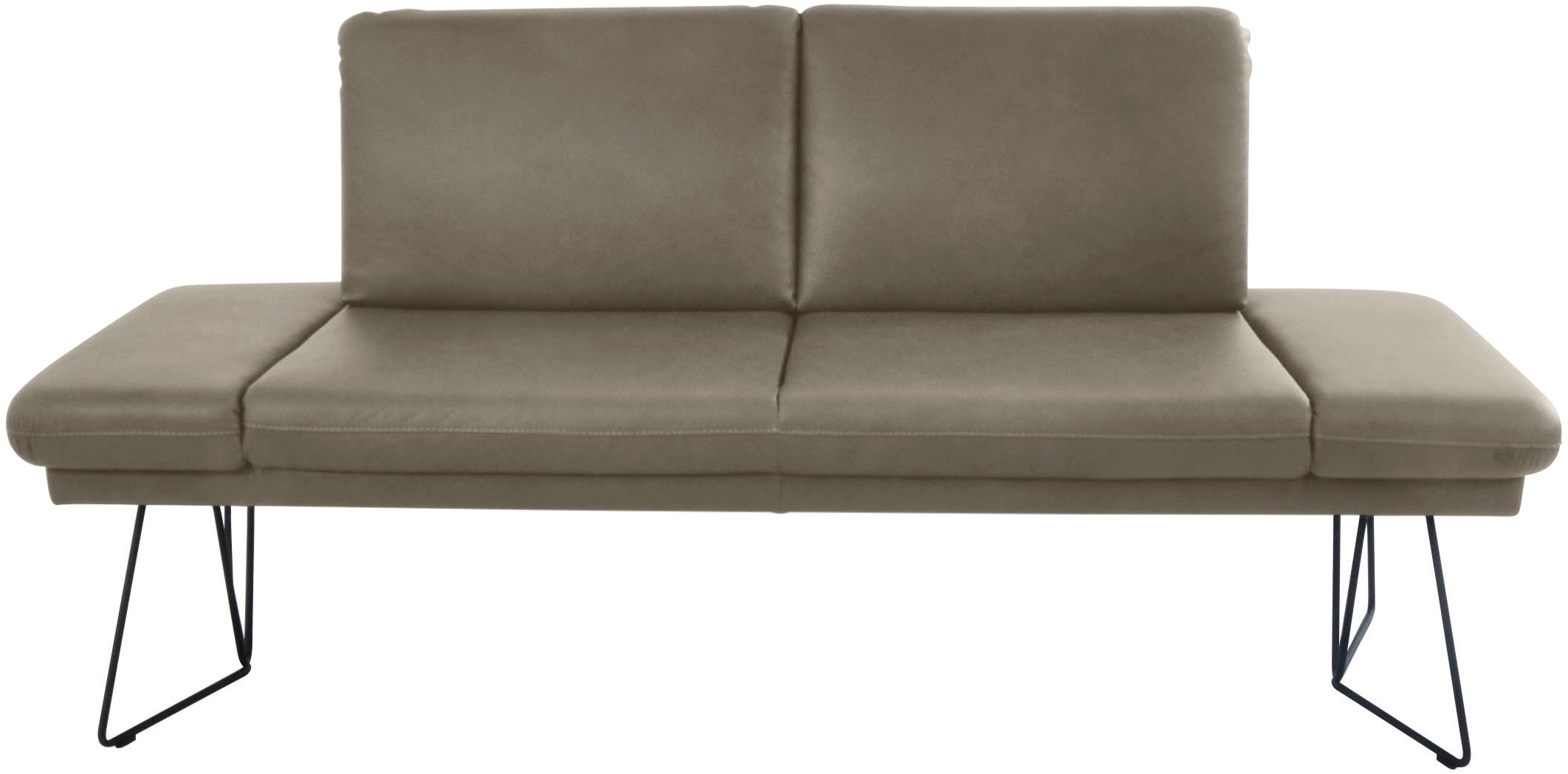 K+W Komfort & Wohnen Polsterbank »Pego« Seitenteilverstellung, wahlweise in 206 oder 226cm