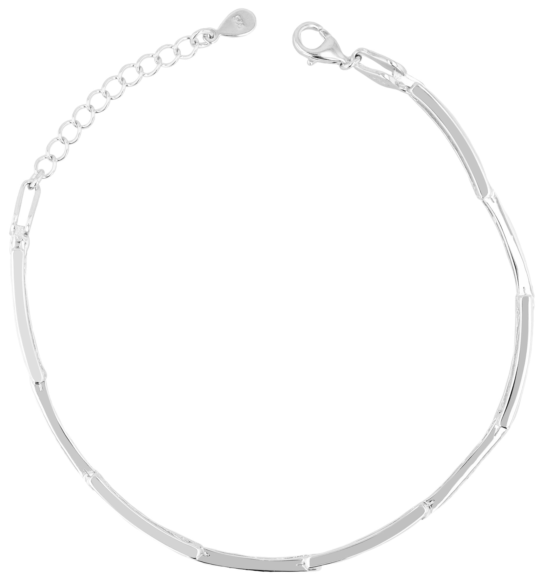Adelia´s Armband »Damen Armband aus 925 Silber mit Zirkonia 18 cm«