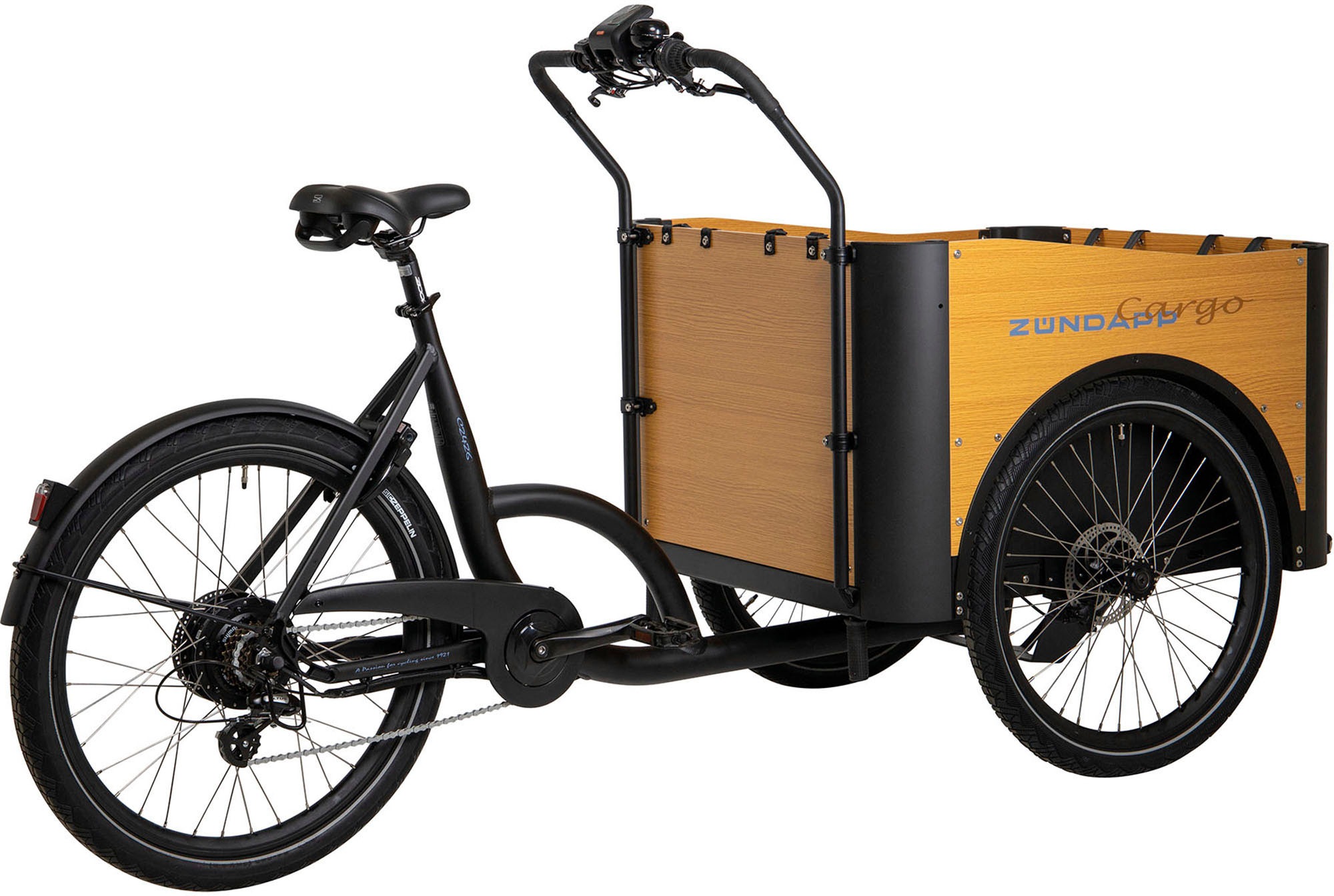 Zündapp E-Bike »Cargo C2426«, 7 Gang, Shimano, Heckmotor 250 W, Pedelec, Elektrofahrrad für Damen u. Herren, Lastenrad